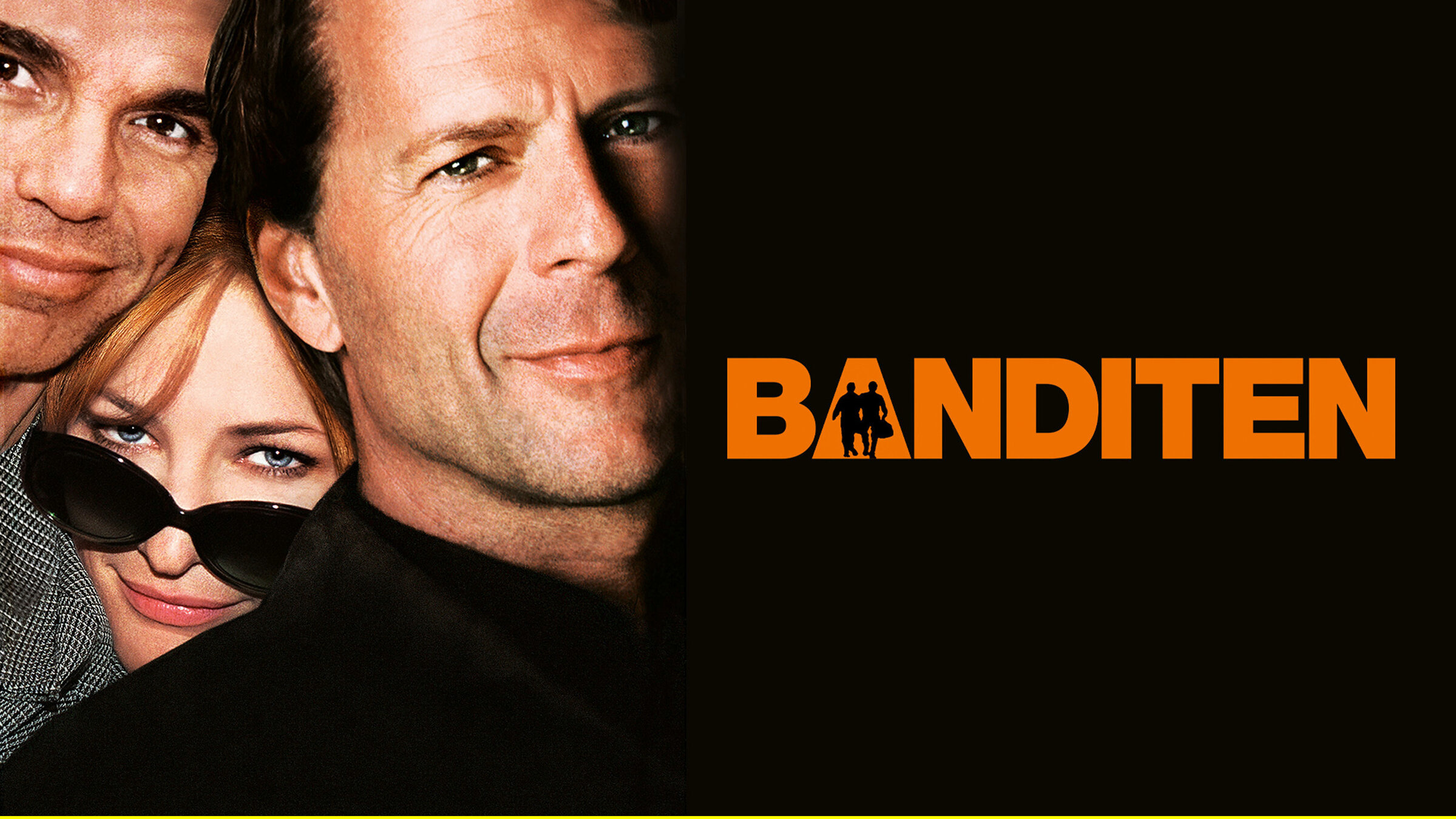 "Banditen!": Keyvisual - v. li. n. re.: Das Gangstertrio Terry Lee Collins (Billy Bob Thornton), Kate Wheeler (Cate Blanchet) und Joe Blake (Bruce Willies).