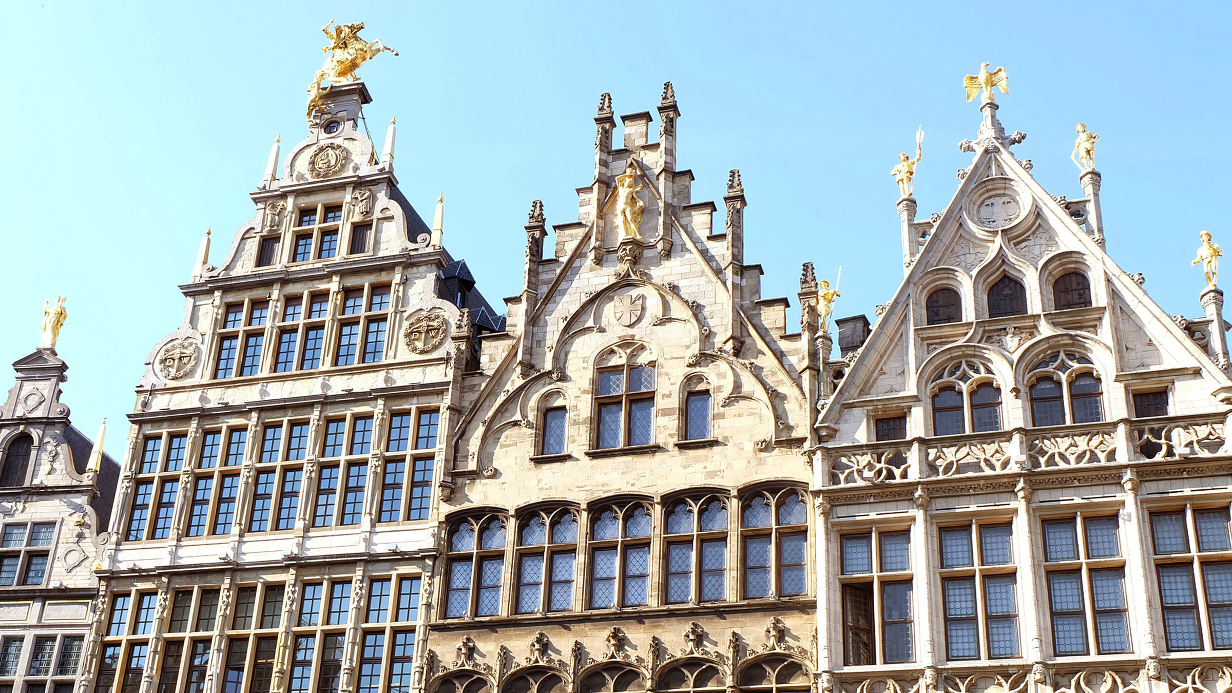 "Antwerpen, da will ich hin!": Gildehäuserfassaden in Antwerpen