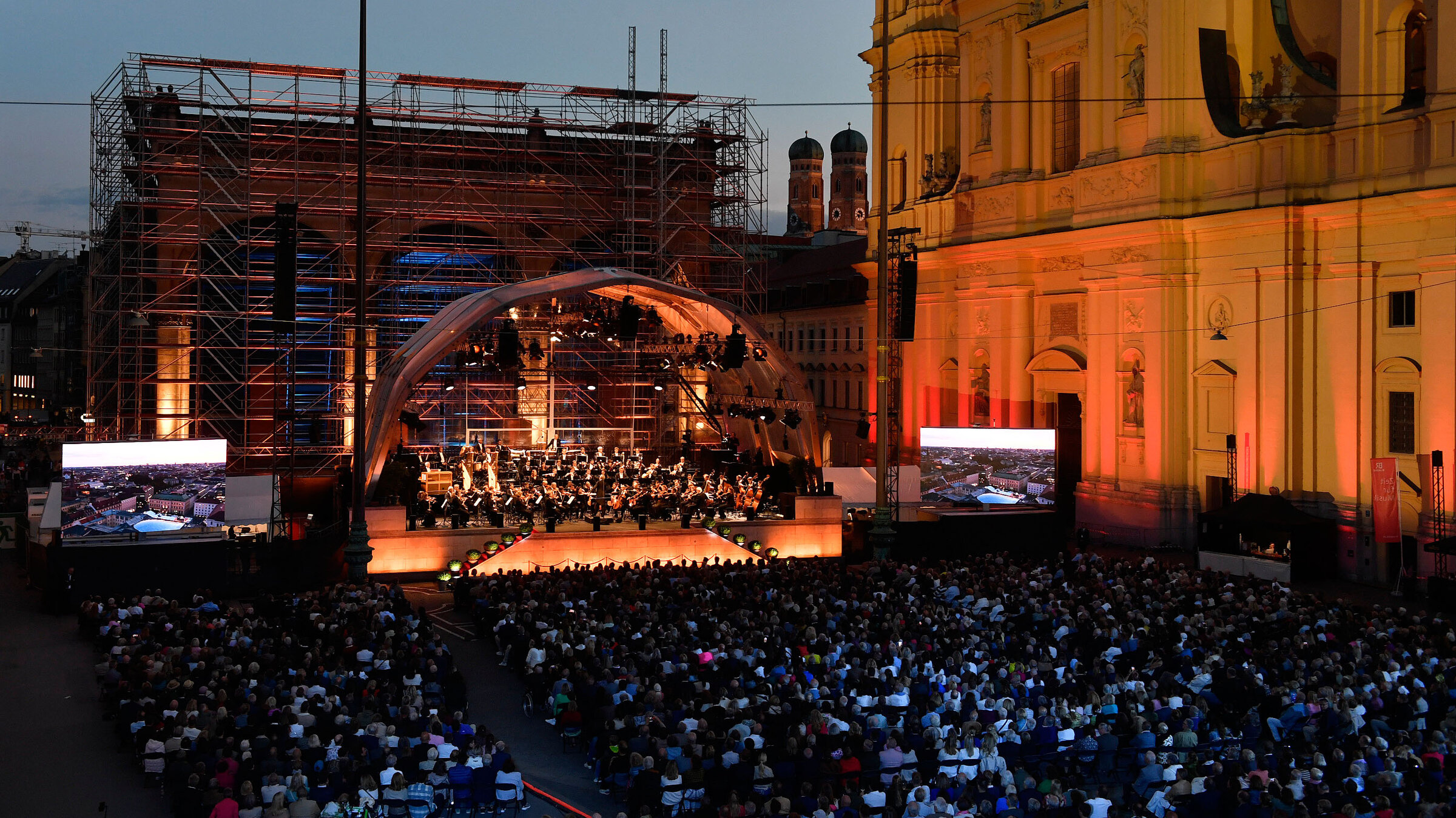 "Klassik am Odeonsplatz 2026": Impression vom Klassik am Odeonsplatz-Konzert.