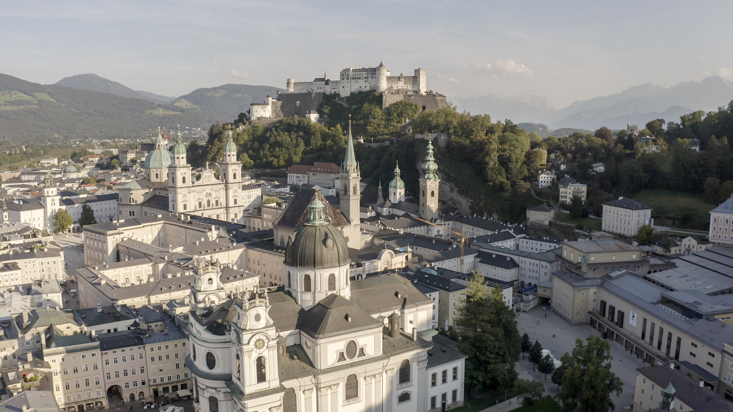 "Österreichs Welterbe - Urwald, Salz und barocke Pracht": Salzburg Altstadt.