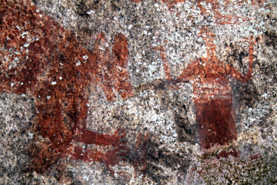 Die sprechenden Felsen der Aborigines