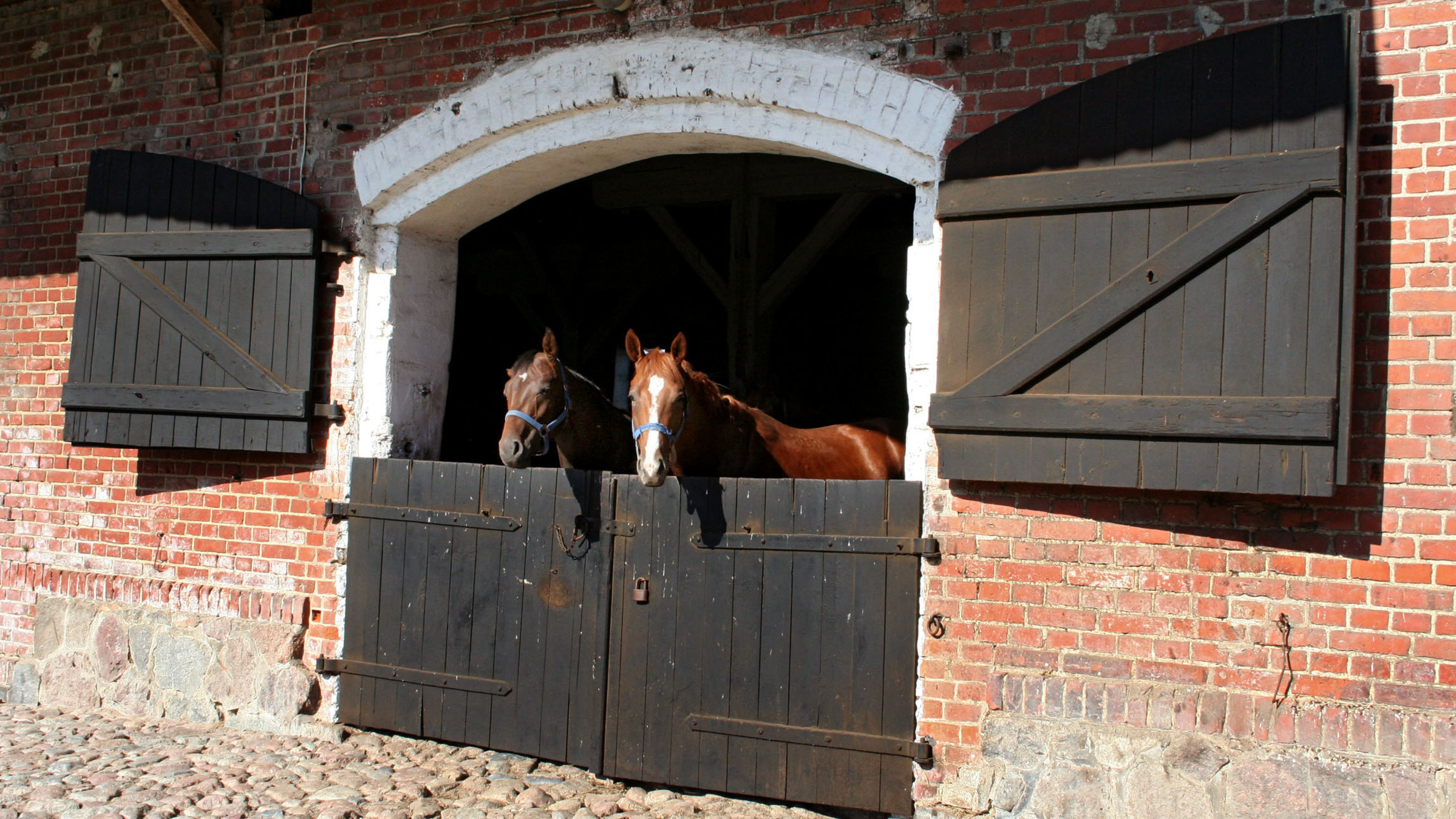 "Reisewege: Land der edlen Pferde, Ermland und Masuren": Gestüt Liski - hier wurden nach dem Zweiten Weltkrieg alle Trakehner mit Abstammungspapieren zusammengeführt, die sich in Polen noch auffinden ließen.