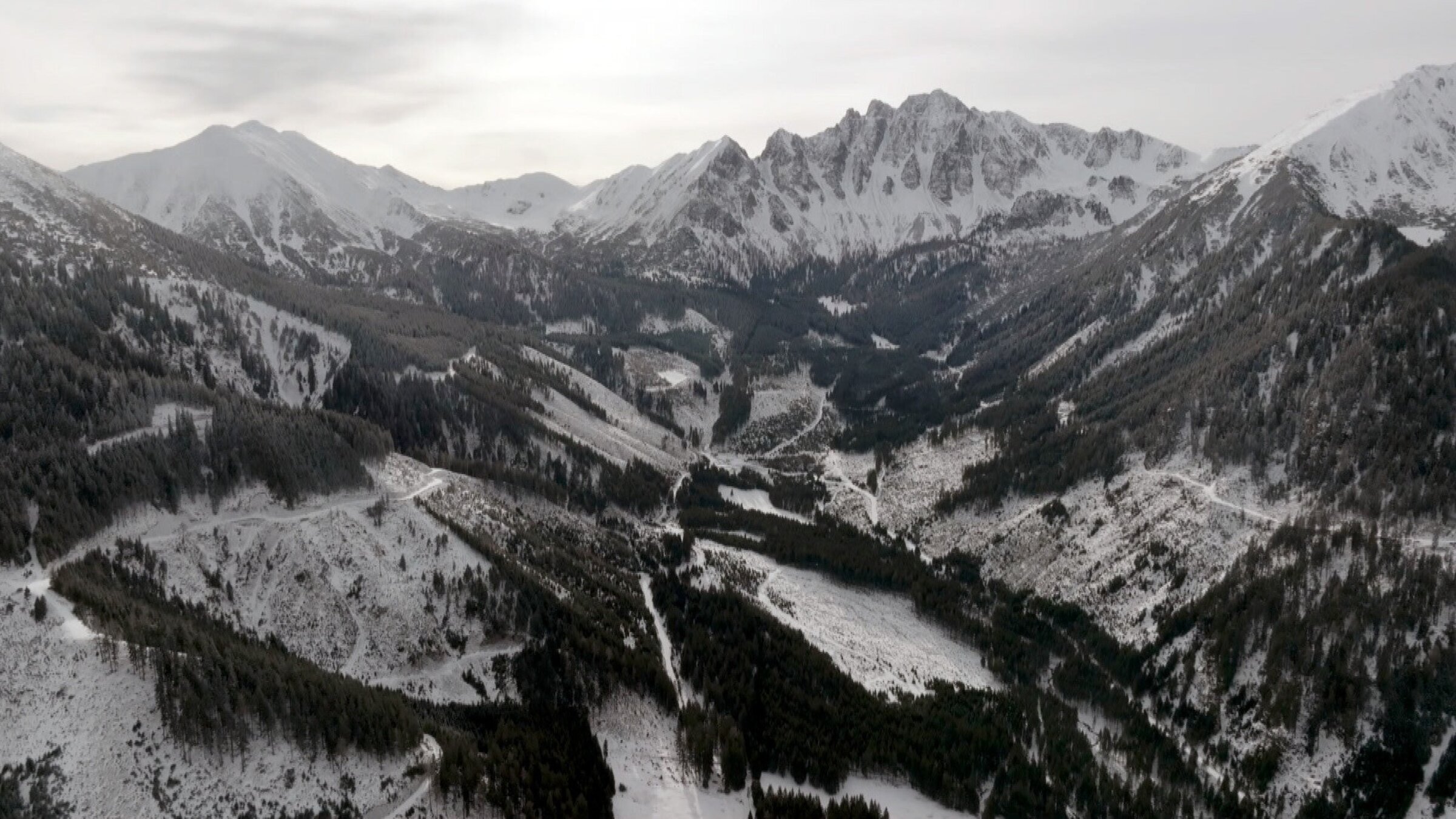 "Winter rund um die Seetaler Alpen": Landschaft.