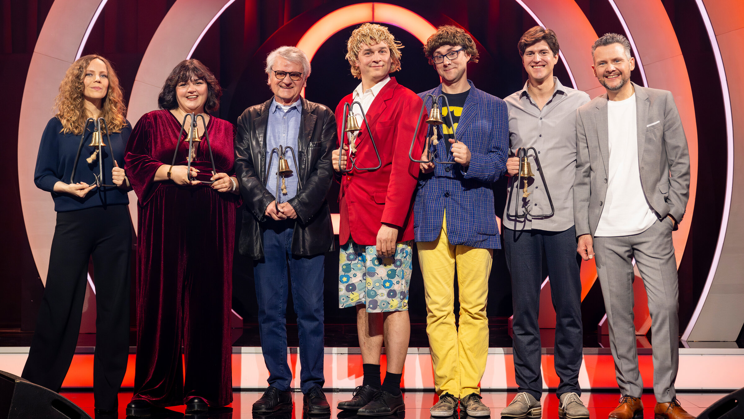 "Deutscher Kleinkunstpreis 2025": Sarah Bosetti (Sparte Kabarett), Teresa Reichl (Förderpreis der Stadt Mainz), Bernd-Lutz Lange (Ehrenpreis des Landes RLP), Zärtlichkeit mit Freunden (Sparte Kleinkunst), Liedermacher Falk Plücker (Sparte Musik), Moderator Tobias Mann