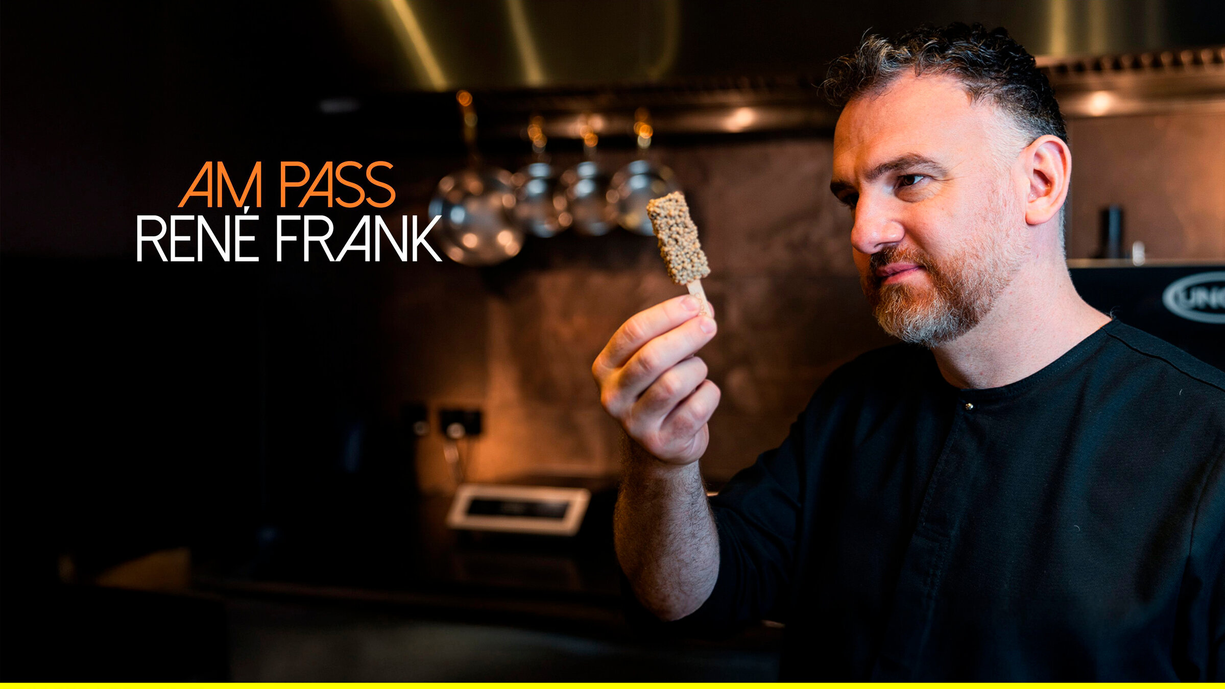 "Am Pass - Geschichten aus der Spitzenküche - René Frank, Berlin": René Frank, Küchenchef und Gründer des Restaurants Coda in Berlin-Neukölln.