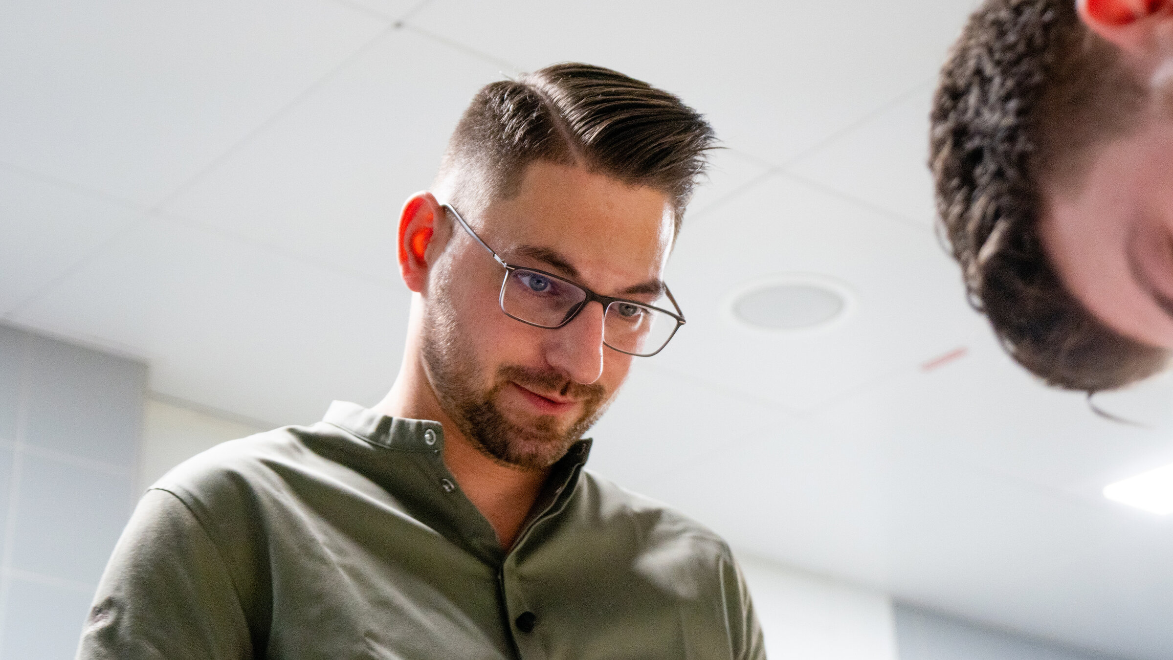 "Am Pass - Geschichten aus der Spitzenküche": Benjamin Gallein ist Küchenchef im Votum in Hannover.