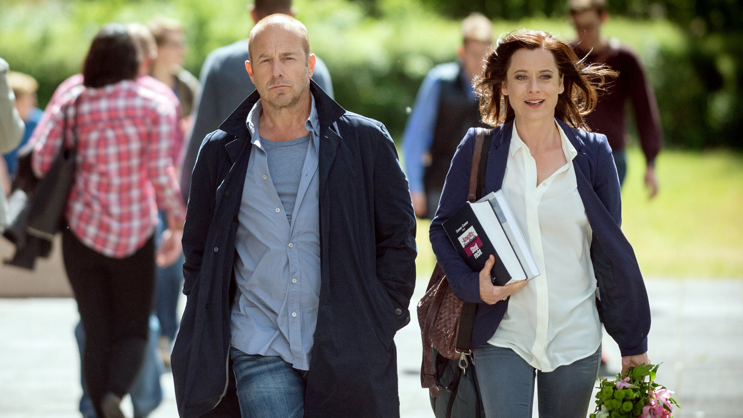 "Keine Ehe ohne Pause": Susanne (Inka Friedrich) besteht auf eine Ehepause. Ihr Mann Max (Heino Ferch) ist davon nicht begeistert.