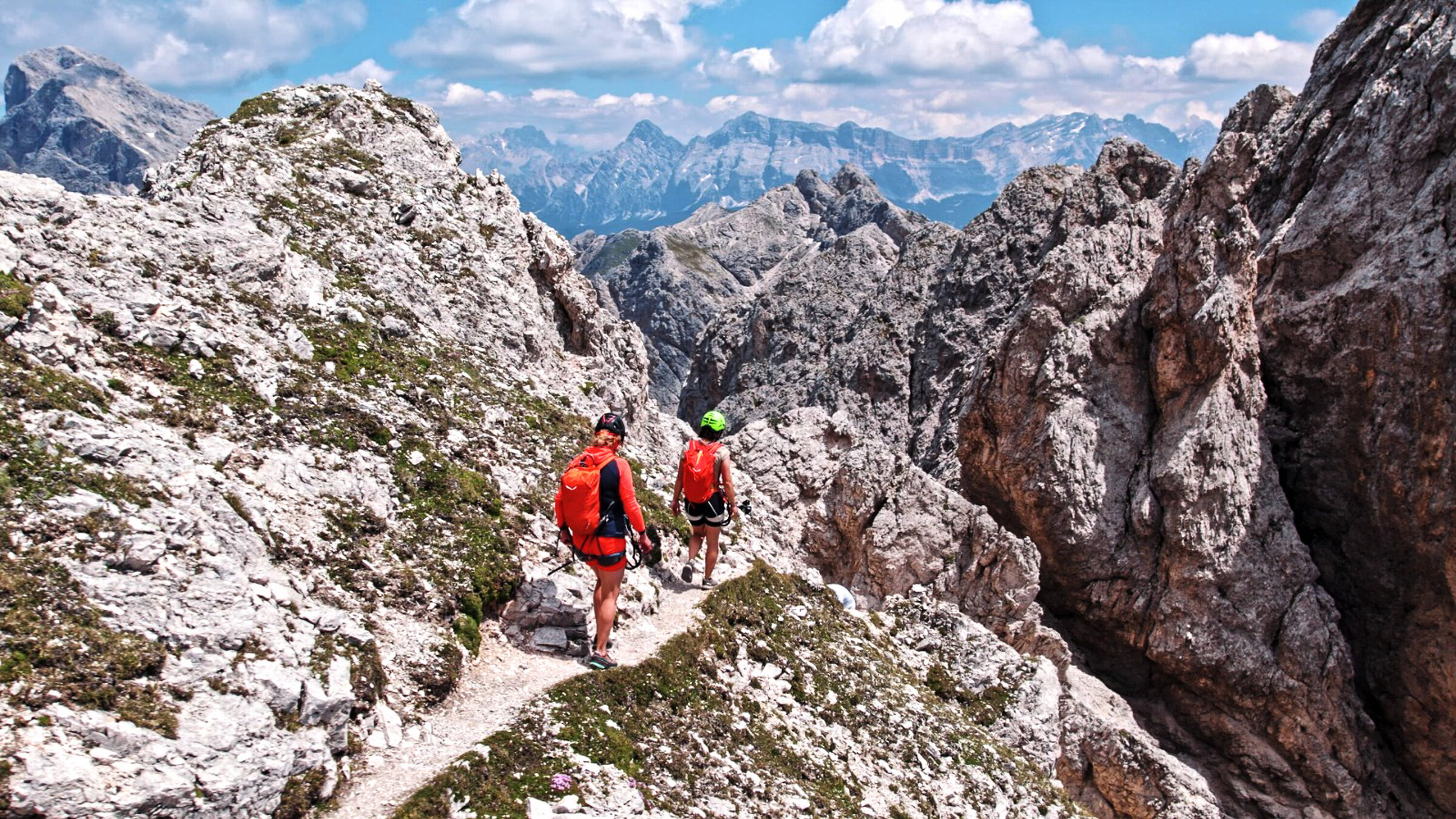 "Die Berge der Zukunft: Von Villnöss in die Dolomiten": Günther-Messner-Klettersteig.
