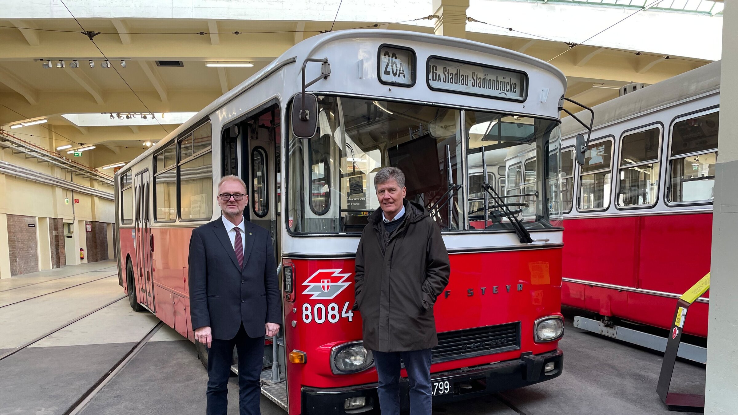 "Die Wiener Straßenbahnen - Eine Reise zu den Anfängen": Hans Baierl, Karl Hohenlohe.