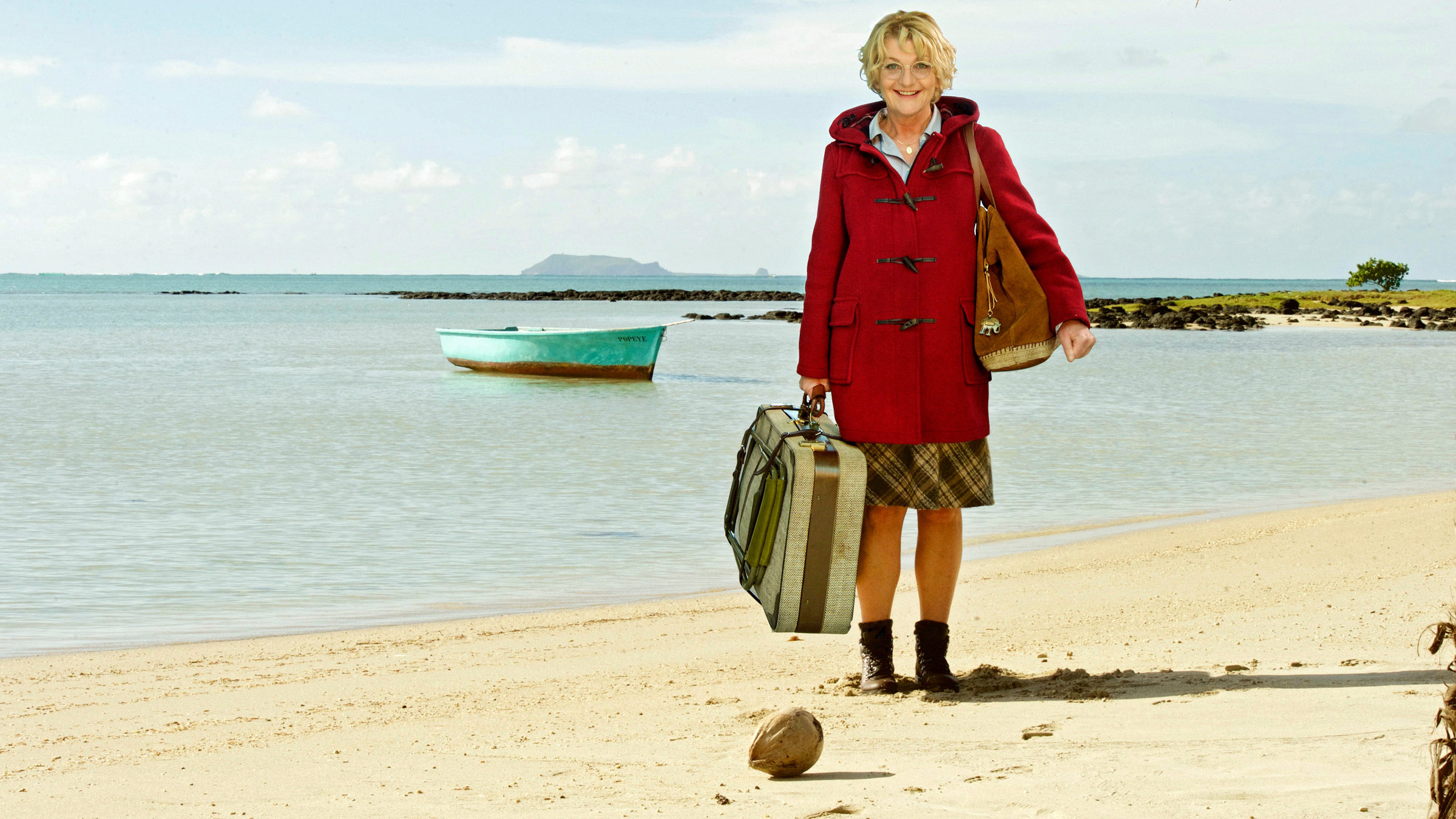 "Das Kindermädchen: Mission Mauritius": Henriette Höfner (Saskia Vester) sucht ihr Glück als Kindermädchen in Mauritius.