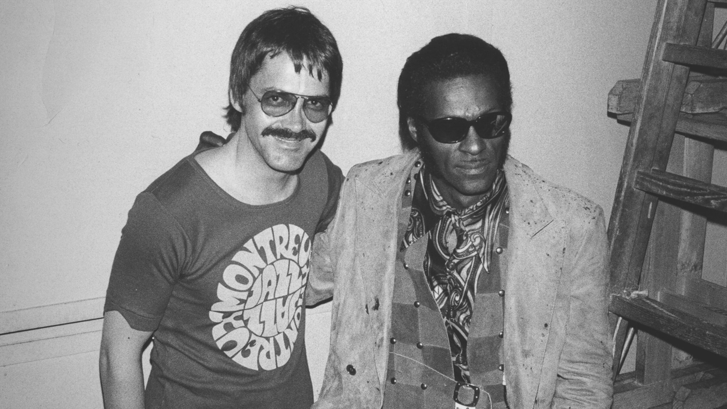 "They All Came Out to Montreux (3/3) - Neue Klänge am Festival": Claude Nobs und Chuck Berry 1972.