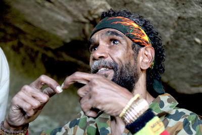 Die sprechenden Felsen der Aborigines