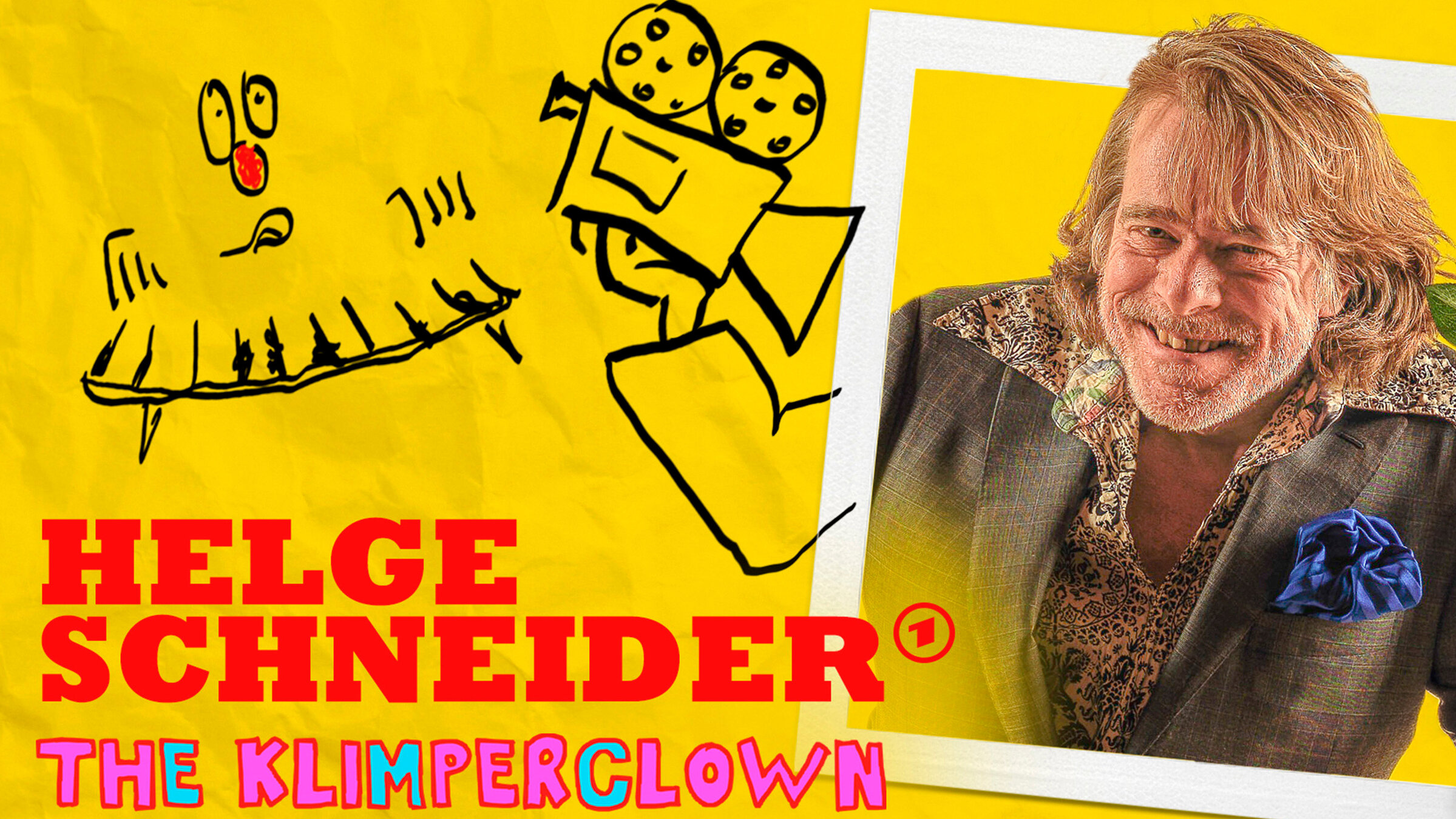 "Helge Schneider - The Klimperclown": Keyvisual zur Doku "Helge Schneider - The Klimperclown"
