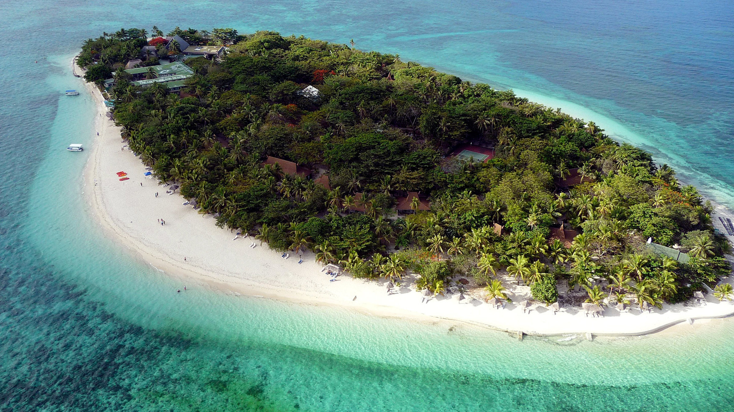 "Reisen in ferne Welten: Der Zauber der Südsee": Badeinsel in der Mamanuca-Gruppe.