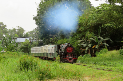 Mit dem Zug durch Sabah auf Borneo