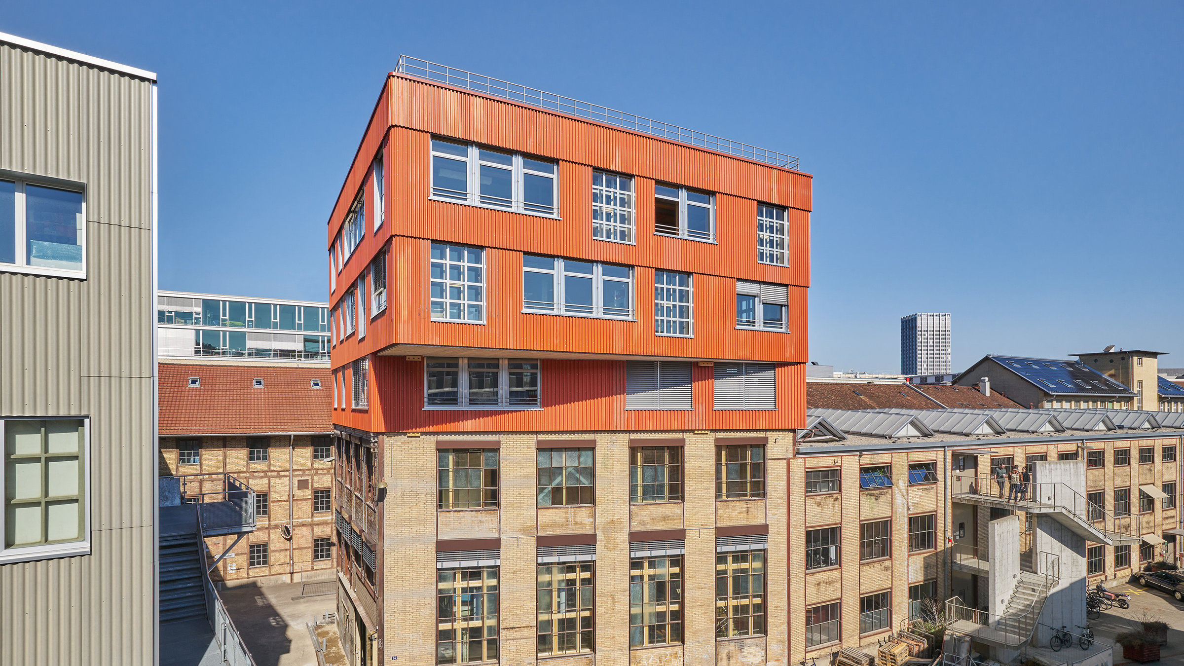 "Uns eine Zukunft bauen": Büro-Gebäude K118 in Winterthur, Architektur Baubüro in situ.