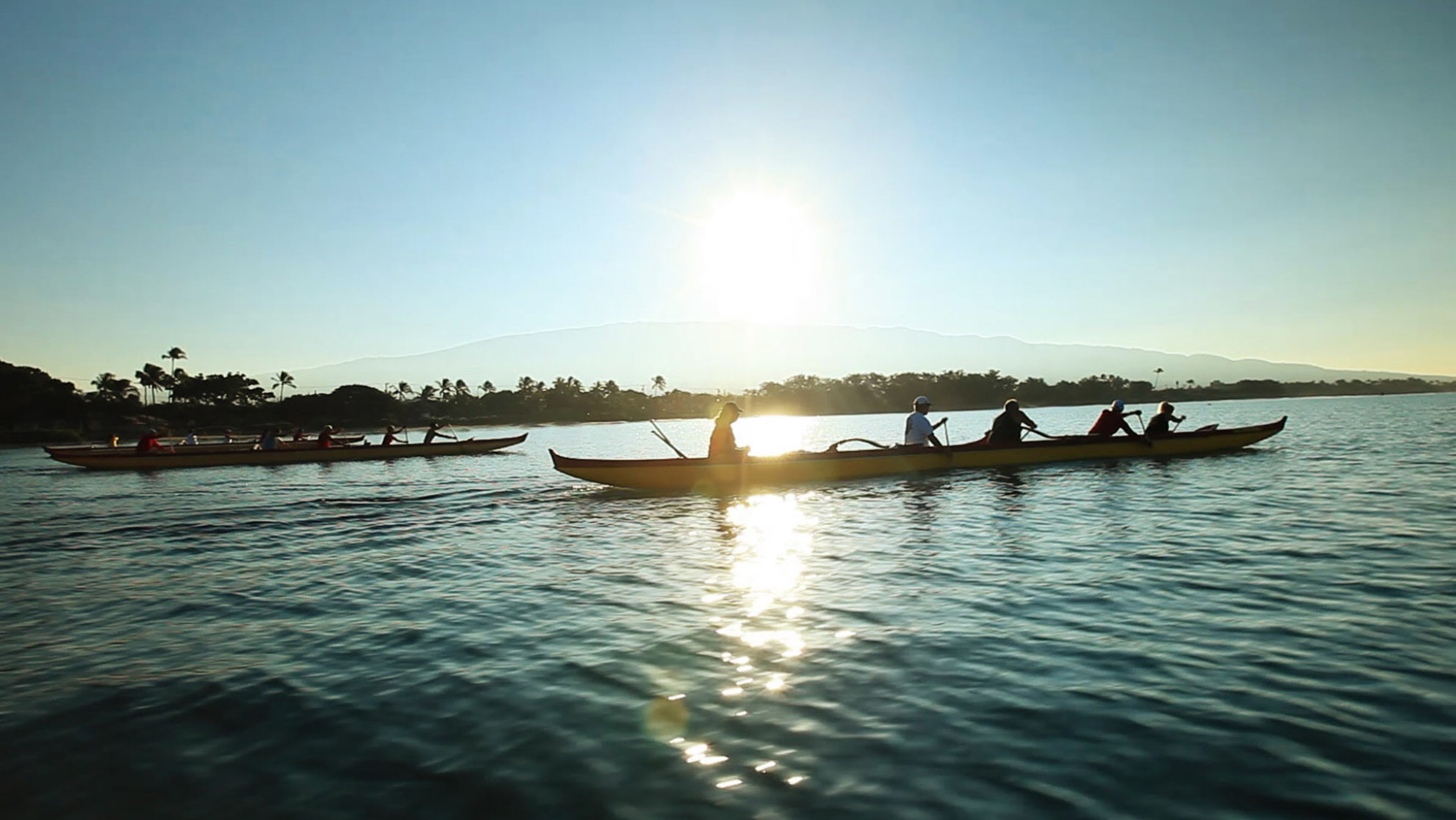 "Hawaii - Inside Paradise, Maui - Das Wasserparadies" - Morgendliche Ausfahrt mit dem Kanu