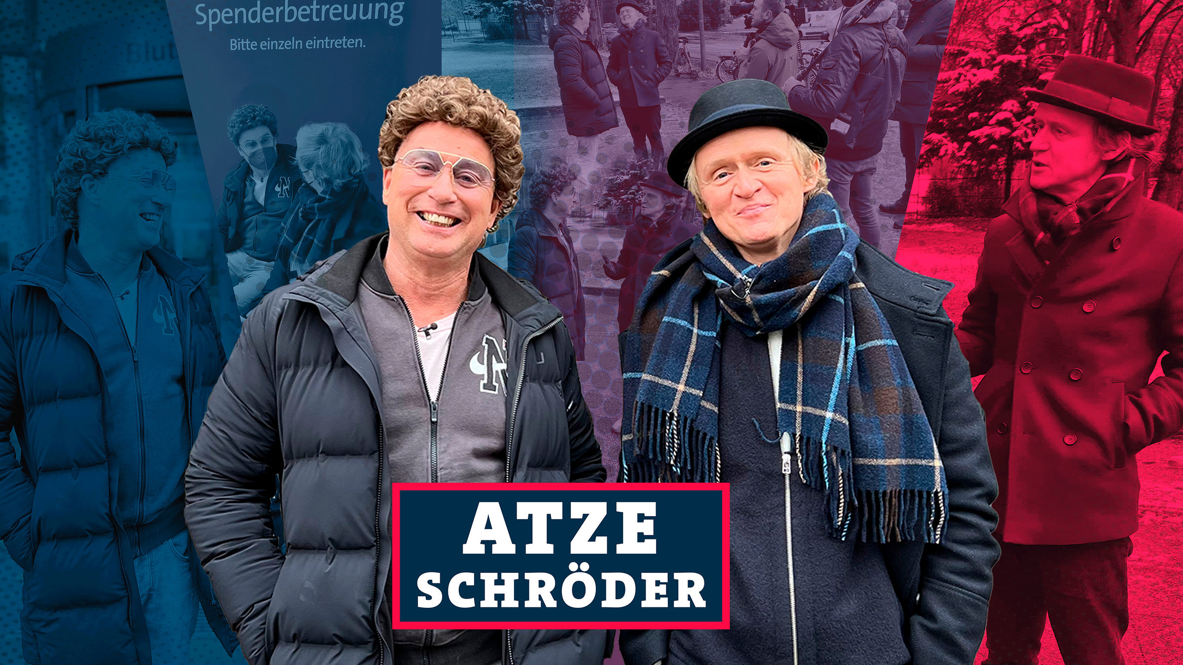 "Kurzstrecke mit Pierre M. Krause - Atze Schröder spendet 1 von 20 Körpersäften": Der berühmte Kaufmann Atze Schröder möchte seinem Image heute noch weiter schaden, indem er Blut spendet. Humorist Pierre M. Krause steht ihm bei dieser Kurzstrecke zur Seite und hilft ihm beim Ausfüllen höchstprivater Formulare. Wir erfahren, warum Blutspenden sexistisch sind und welche Taktik sinnvoll ist, um bei der Narkose nicht überdosiert zu werden. Außerdem mit dabei: wilde Frisuren! Warnhinweis: Diese Kurzstrecke kann Spuren von Blut enthalten.