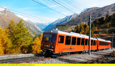 Glacierexpress - Von St. Moritz zum Matterhorn