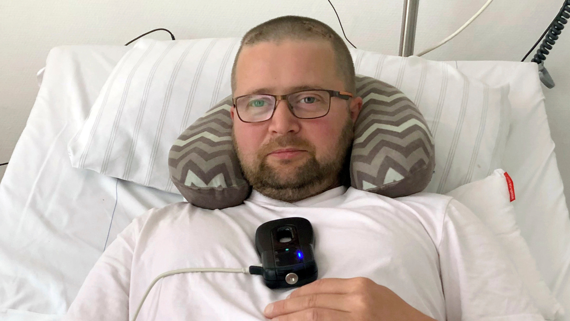 "Hessenreporter: Parkinson - Letzter Ausweg OP": Dominik Key ist an Parkinson erkrankt.