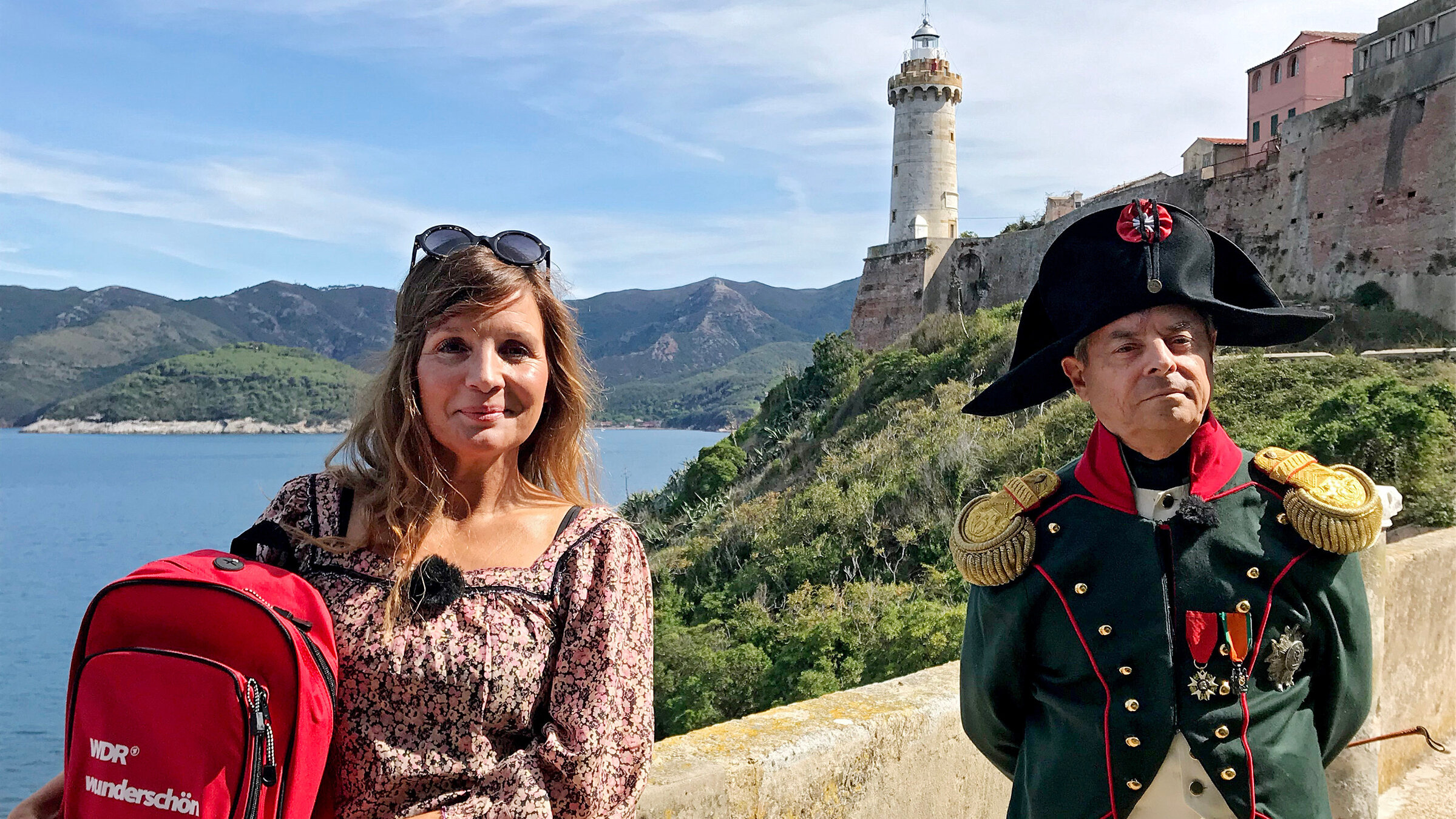 "Elba - Grüne Oase & Meer": In Portoferraio lässt sich Simone Sombecki von Kaiser Napoleon persönlich durch seine ehemalige Stadtresidenz führen.
