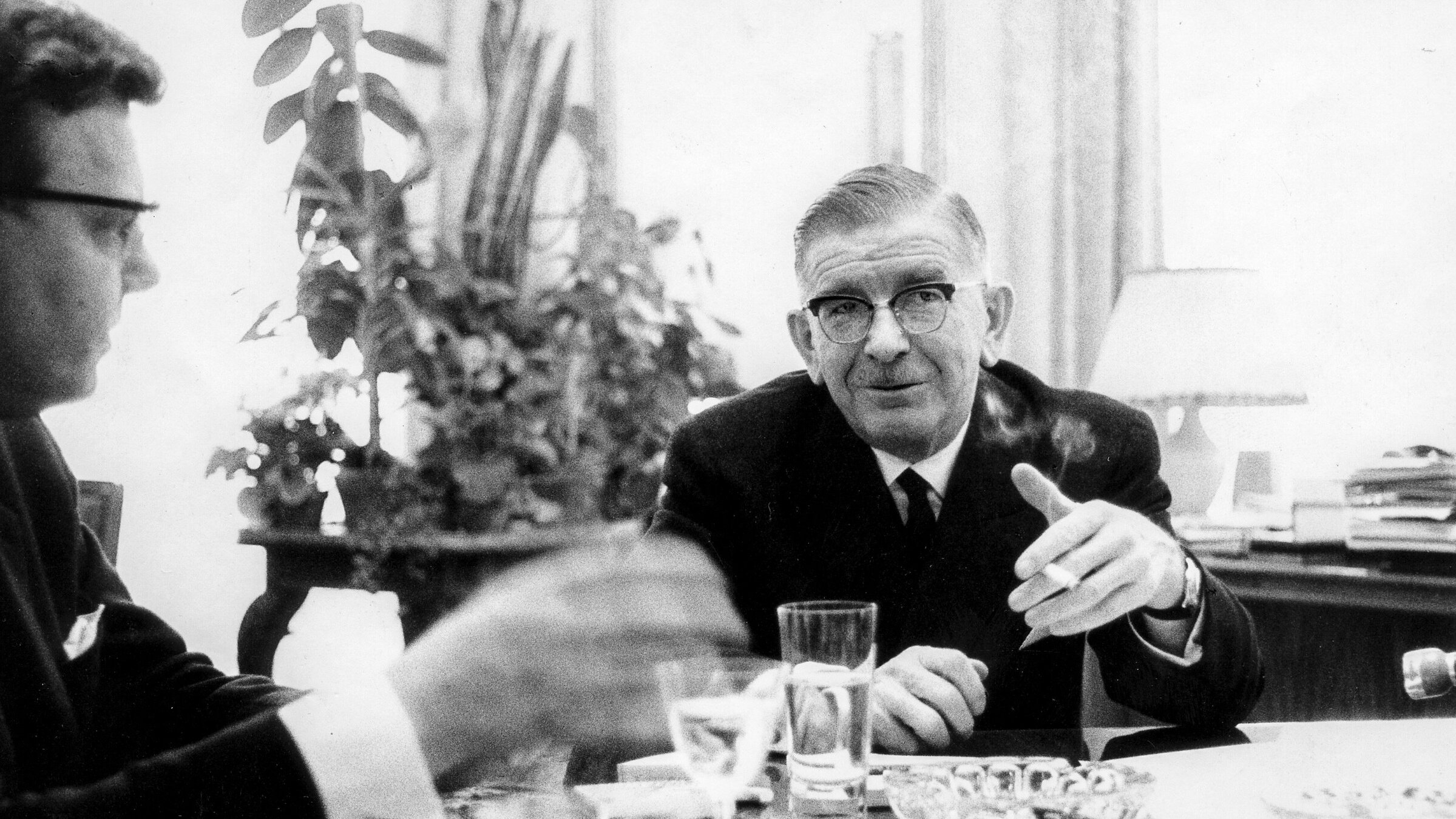 "Leopold Figl: Wiederaufbau, Reblaus und Staatsvertrag": Leopold Figl, 27. Jänner 1965.