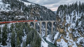 Winterliche Schweiz per Bahn II (2/4)