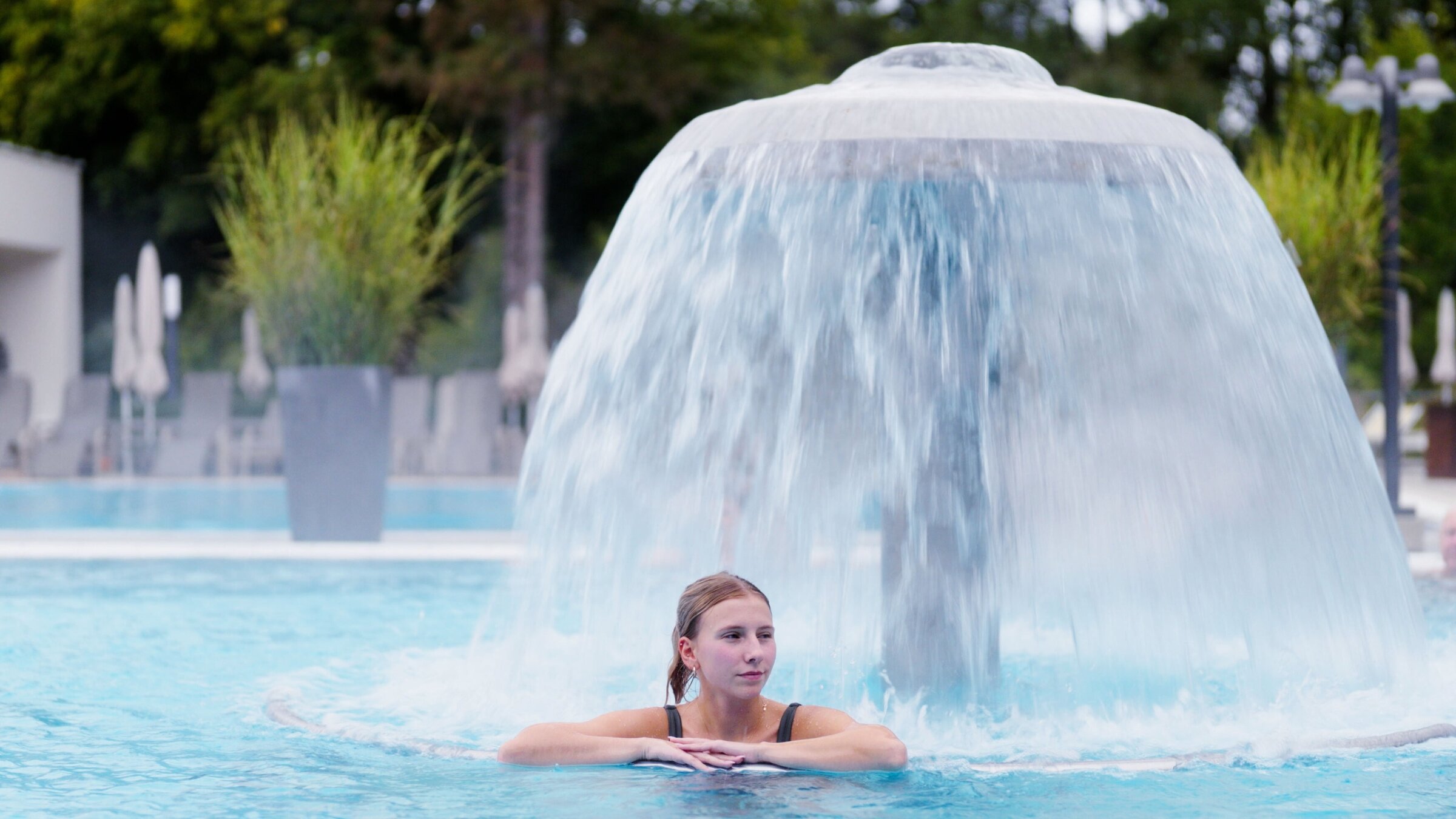"Die Kraft des Wassers - Heilquellen in der Steiermark": Therme Waltersdorf.