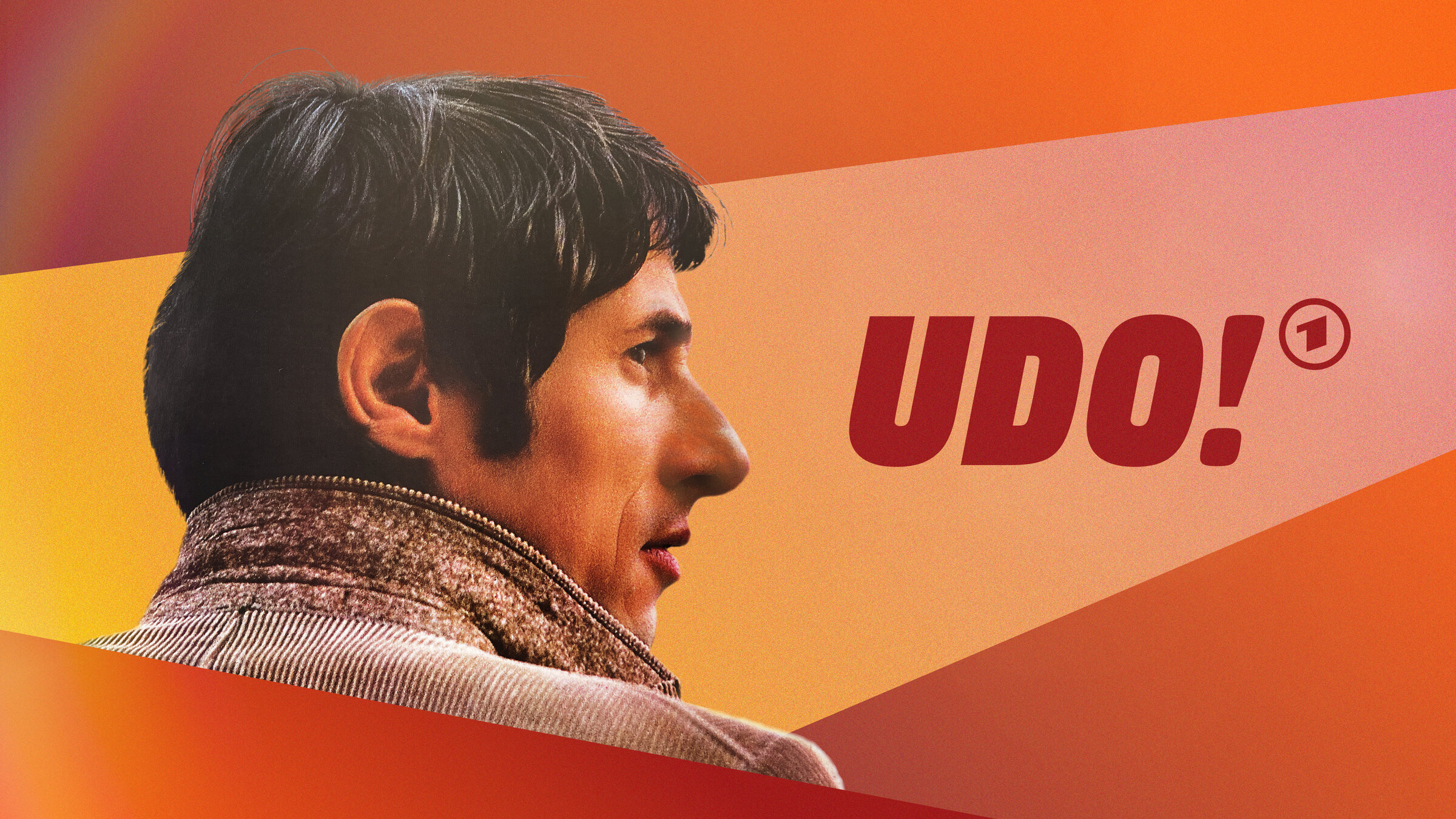 "UDO!": Key Visual/Cover Sendereihenbild mit Typo zu "UDO!" - Udo Jürgens.
