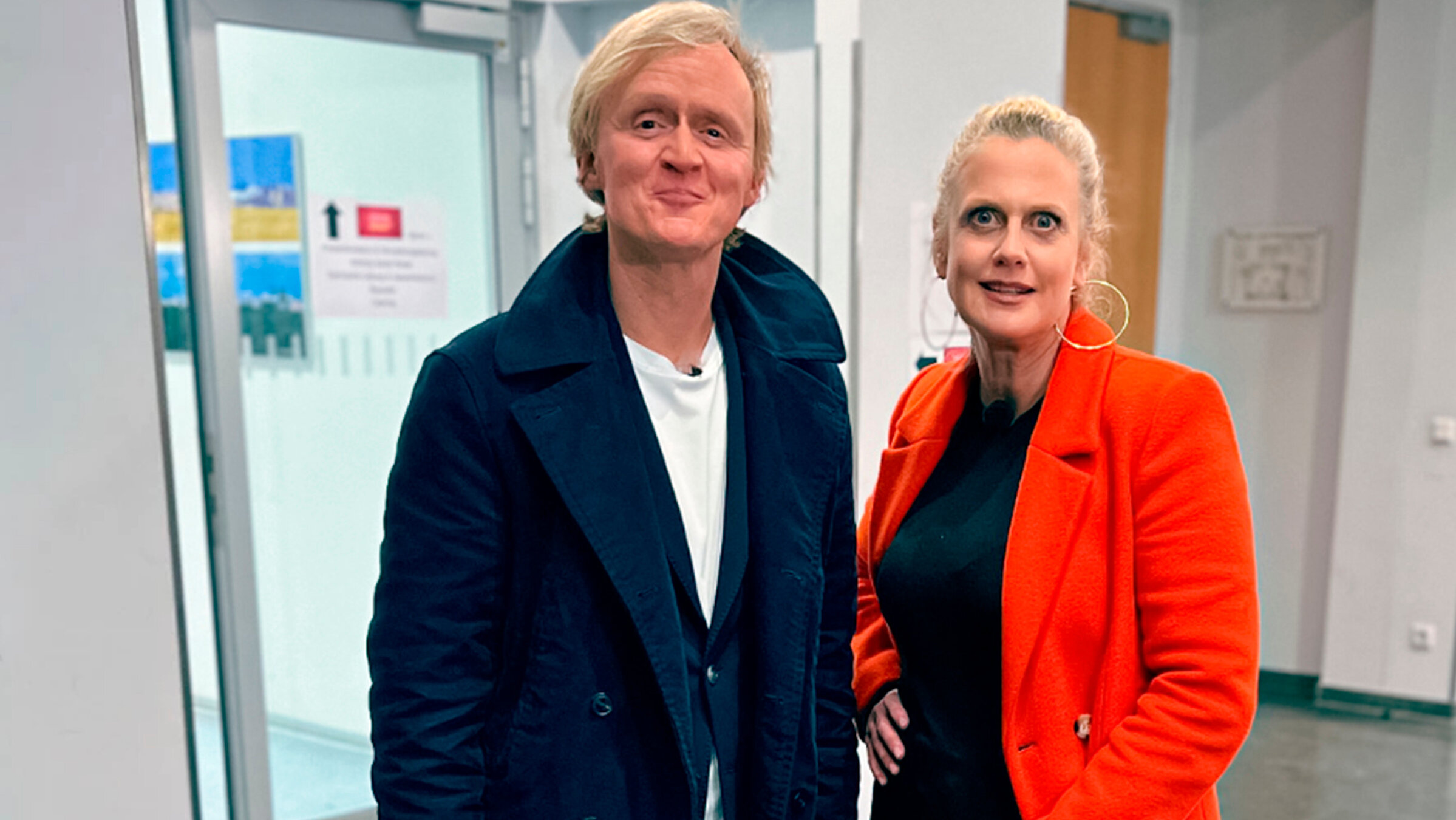 "Kurzstrecke mit Pierre M. Krause - Barbara Schöneberger gönnt sich was Unvernünftiges": Pierre M. Krause und Barbara Schöneberger.