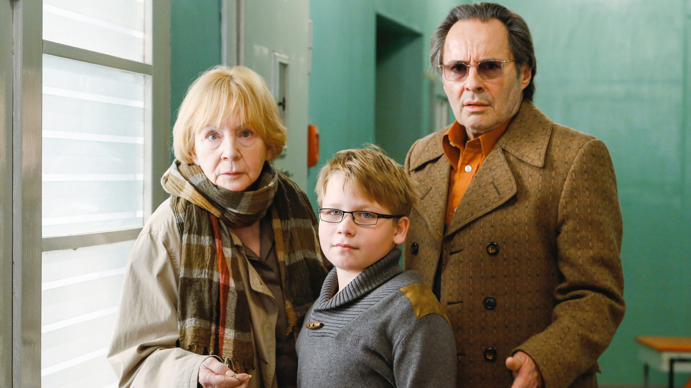 "Konrad & Katharina": Christine Schorn (Katharina), Kieran West (Georg), Uwe Kockisch (Konrad).