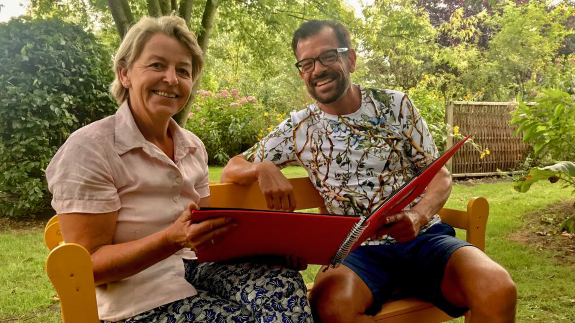 "Gartenparadiese in Friesland": Martina Wollmann und Karl Ploberger