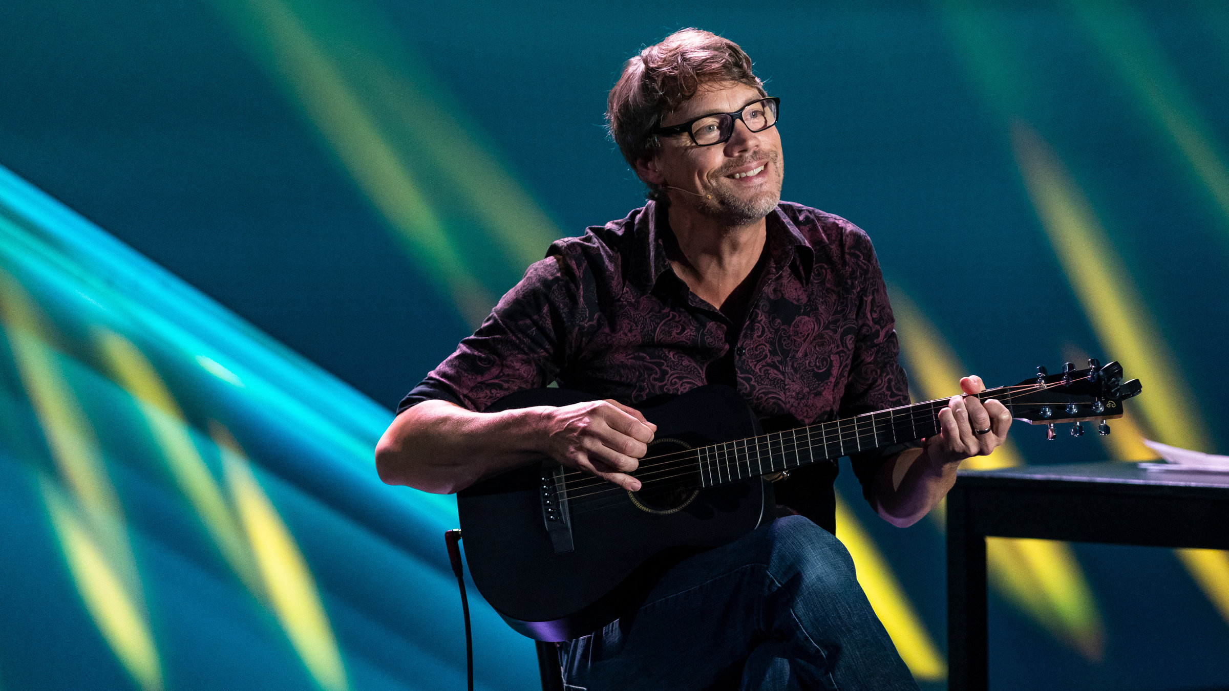 "Christoph Sieber: Mensch bleiben": Christoph Sieber auf der Bühne