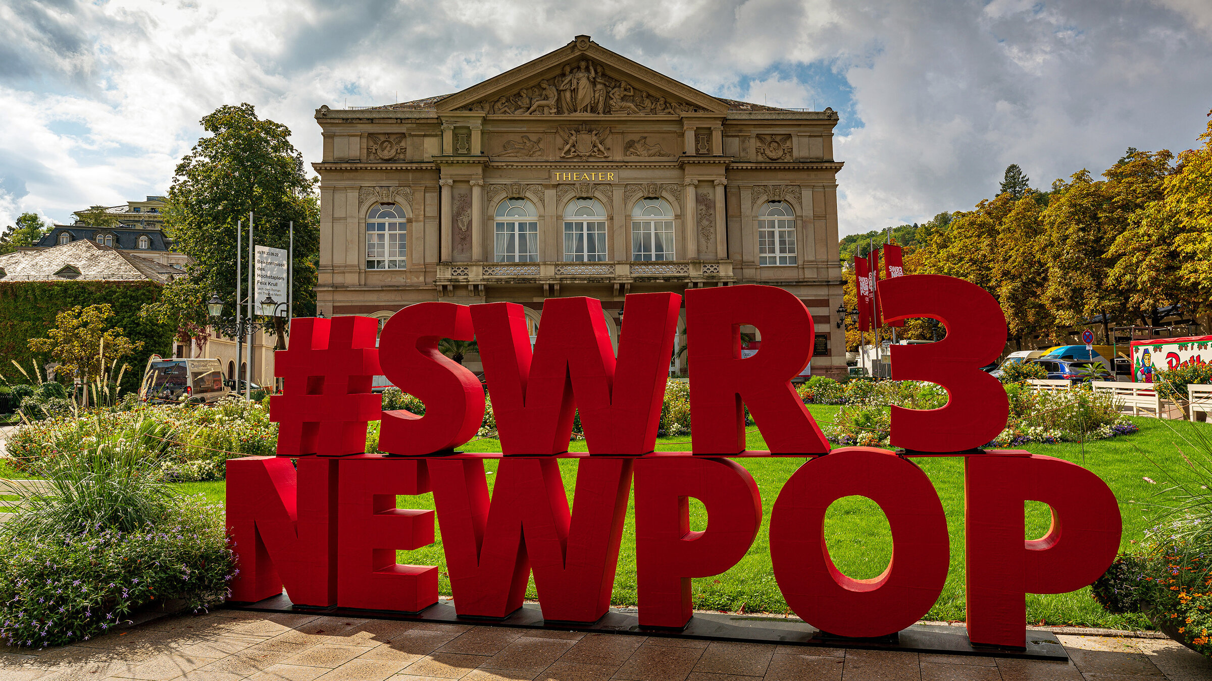 "SWR3 New Pop Festival 2026 - Best of Open Air BÃ¼hne": Theater Baden-Baden.