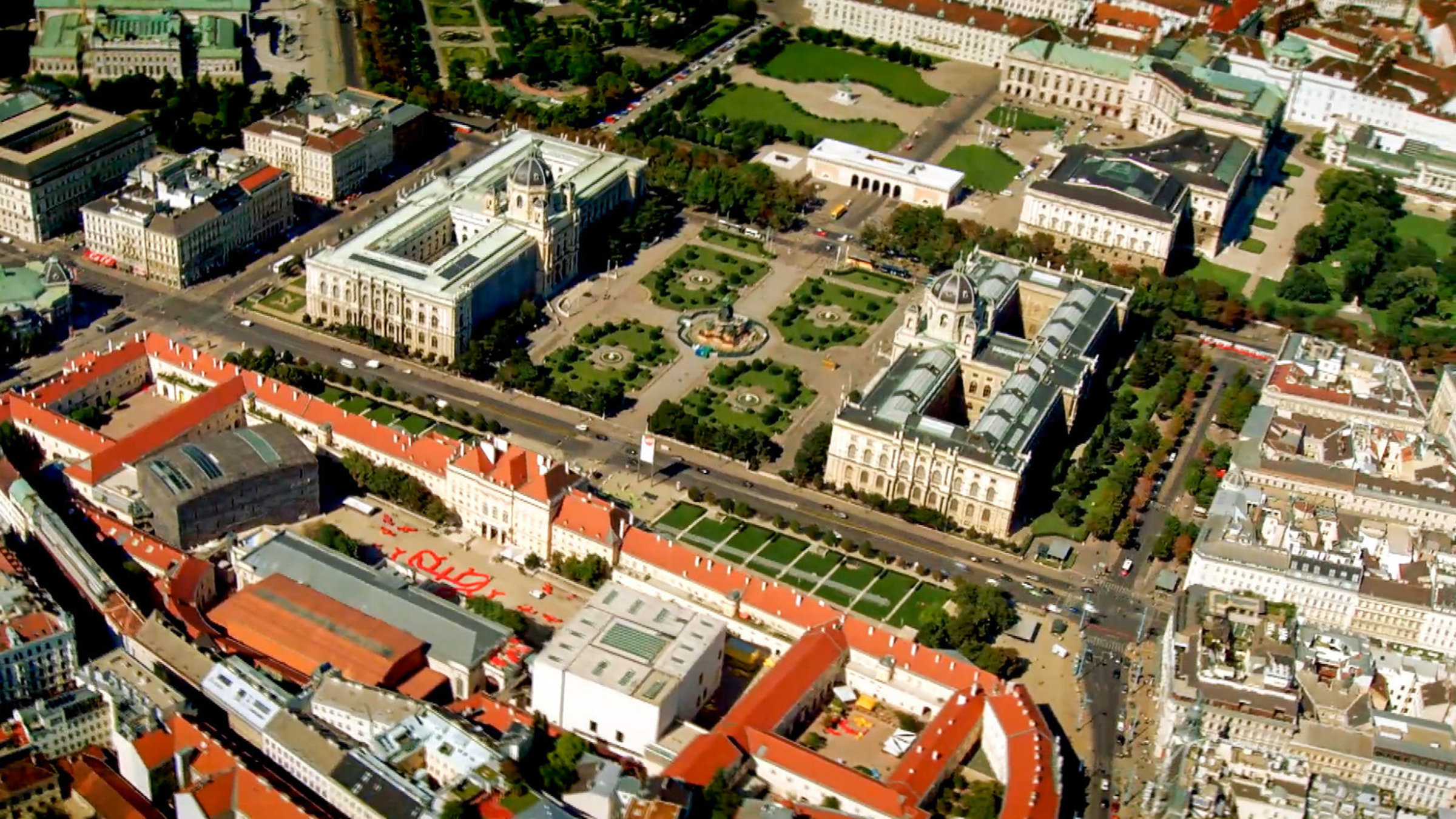 "Meine Ringstraße" - Kunst und Naturhistorisches Museum.