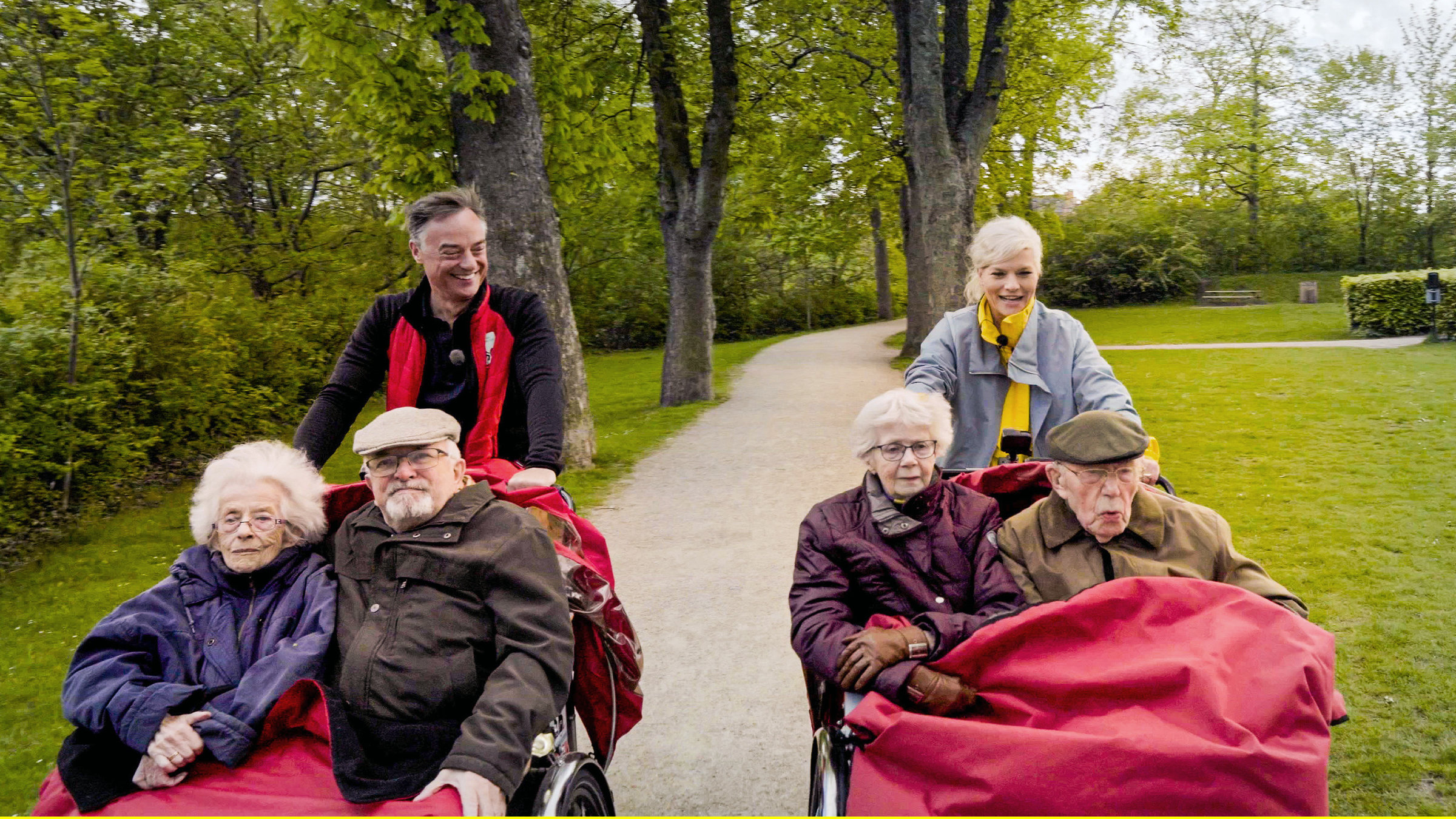 "Inas Reisen - Kopenhagen": Kopenhagen die Fahrradstadt schlechthin. Ina Müller macht mit den Senioren der Bewegung „Cycling without Age“ eine Ausfahrt mit dem Fahrrad zusammen mit Gründer Ole Kassow.