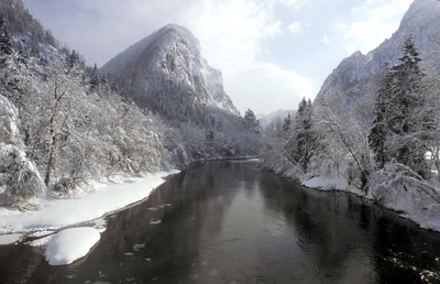 Wildes Wasser, blanker Fels - Nationalpark Gesäuse