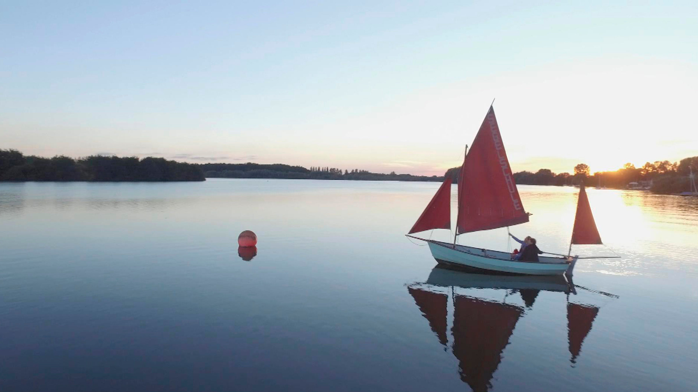 "Tamina im Paderborner Land": Der Lippesee - Naherholungsgebiet und See für Wassersportler.