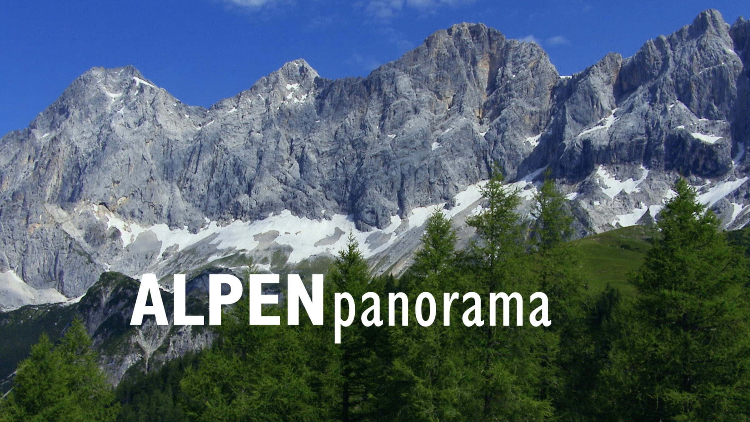 "Alpenpanorama": Sendungslogo.