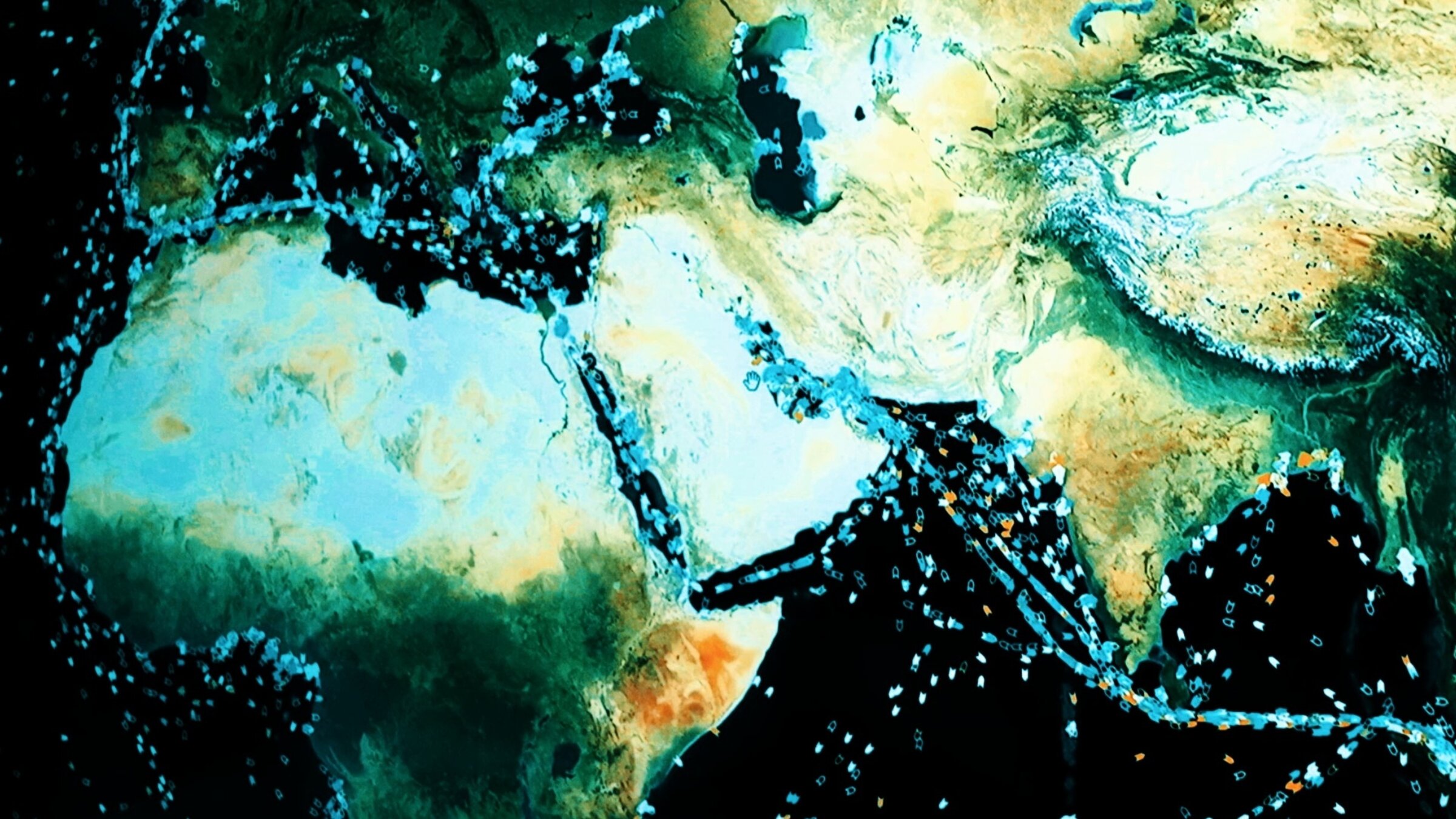 "Gas aus Afrika – Europas neue Energiequelle?": 12000 Schiffe transportieren Öl und Gas auf den Weltmeeren.