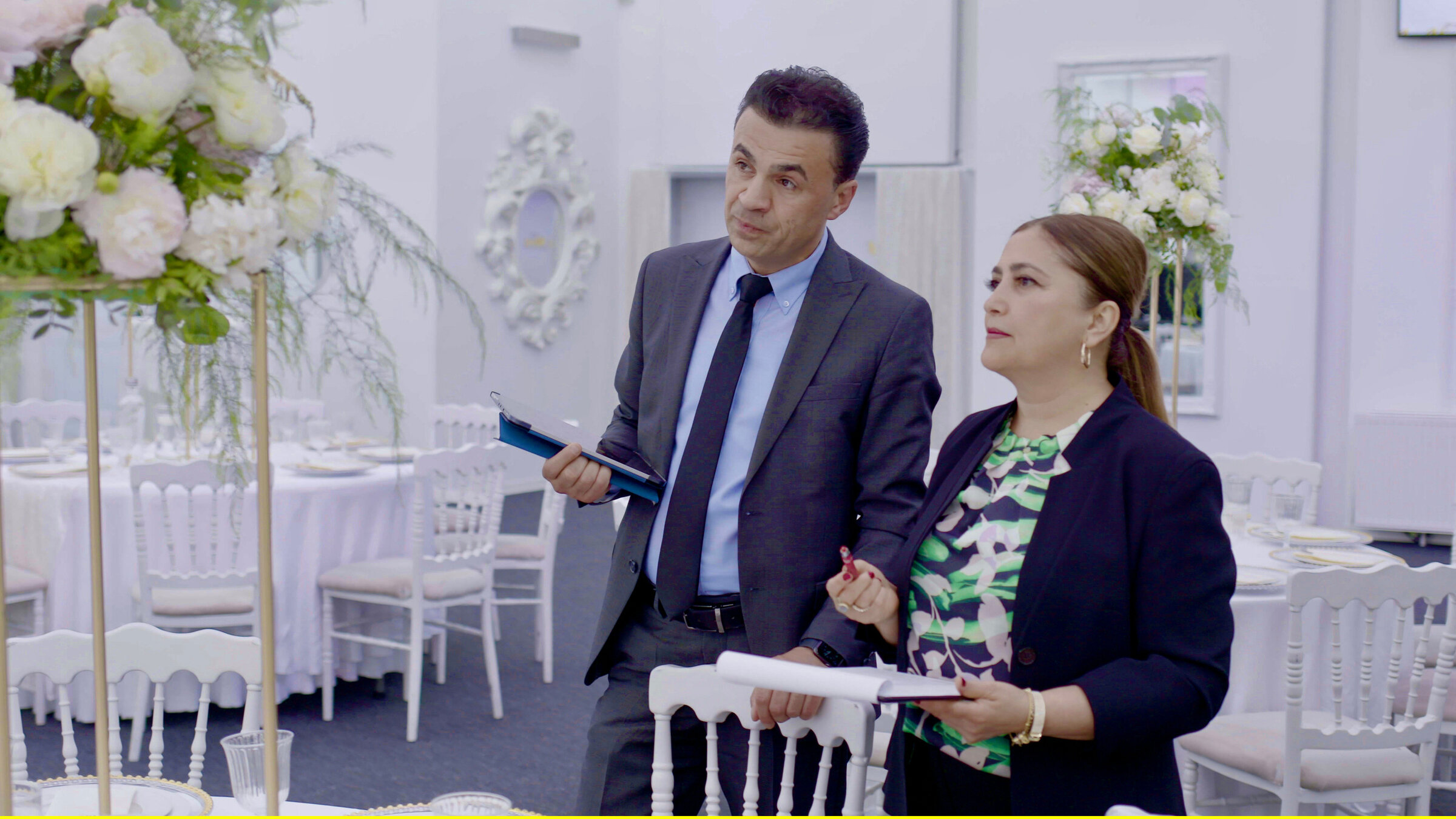 "Die Nordreportage: Die Hochzeitsplaner für das XXL Fest": Die Hochzeitsprofis Imren Mutu und Turgut Duman achten auf jedes kleinste Detail.