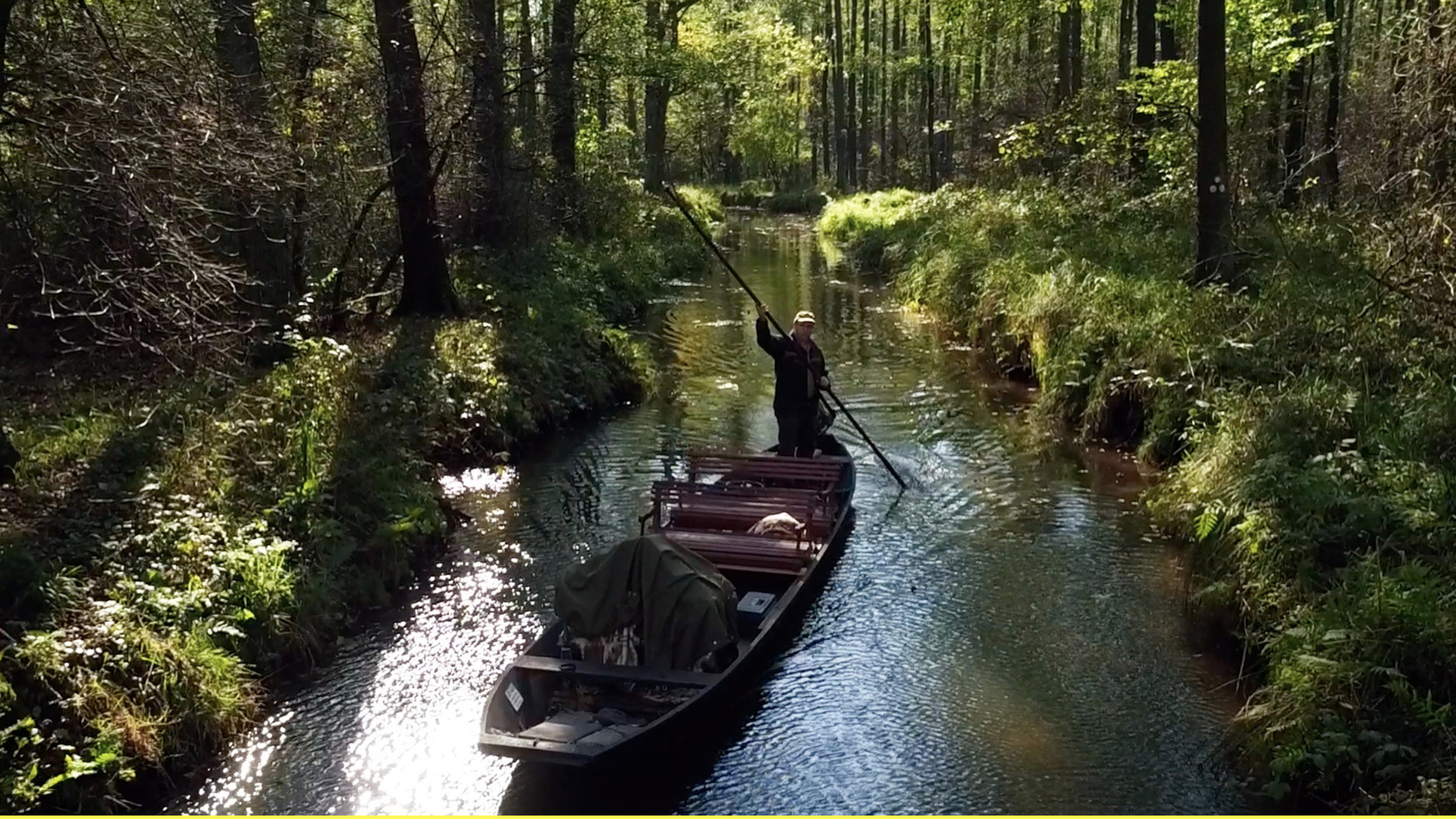 "Der Spreewald von oben": Revierförster Lutz Balke.