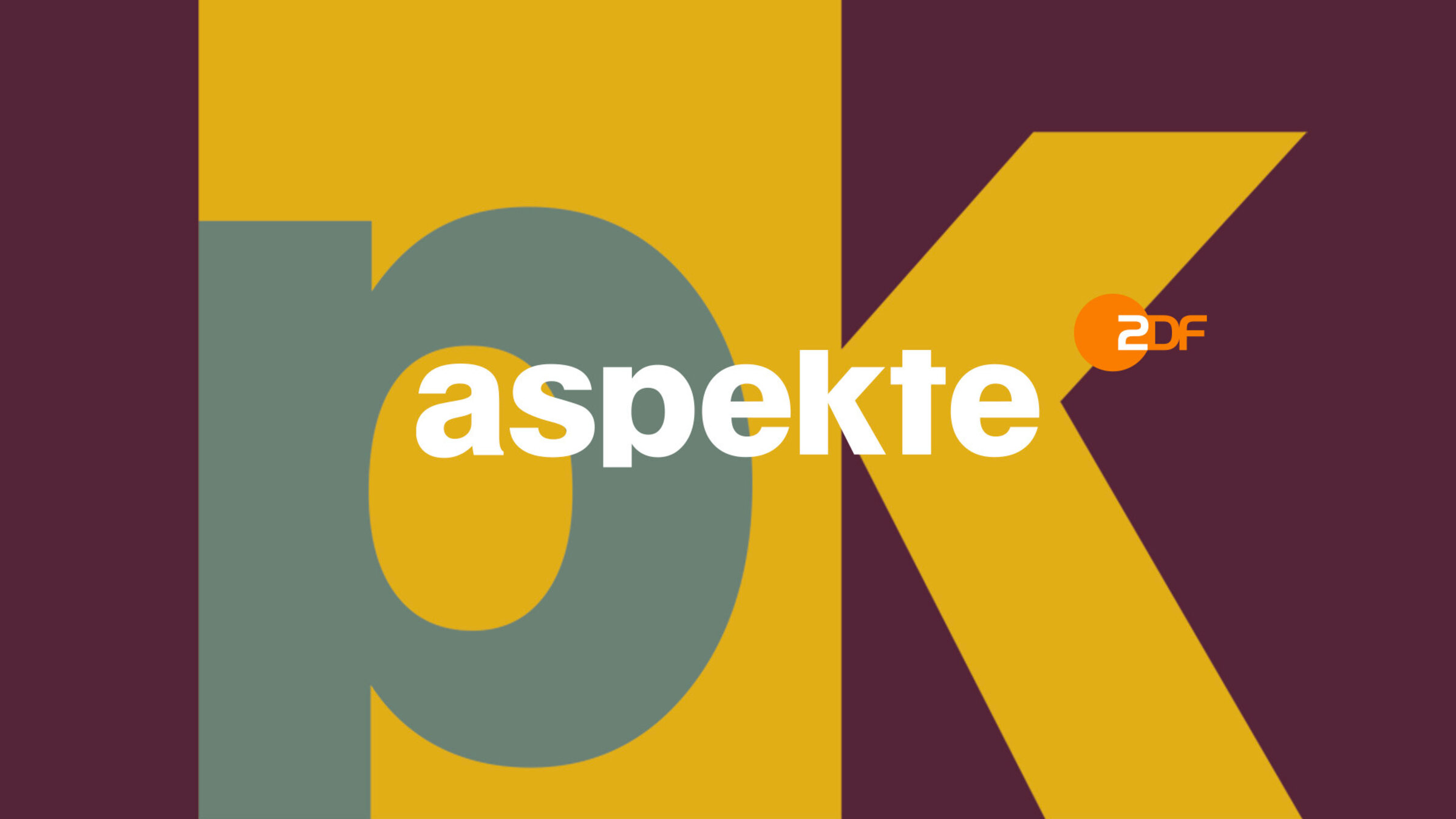 "aspekte": Sendungslogo