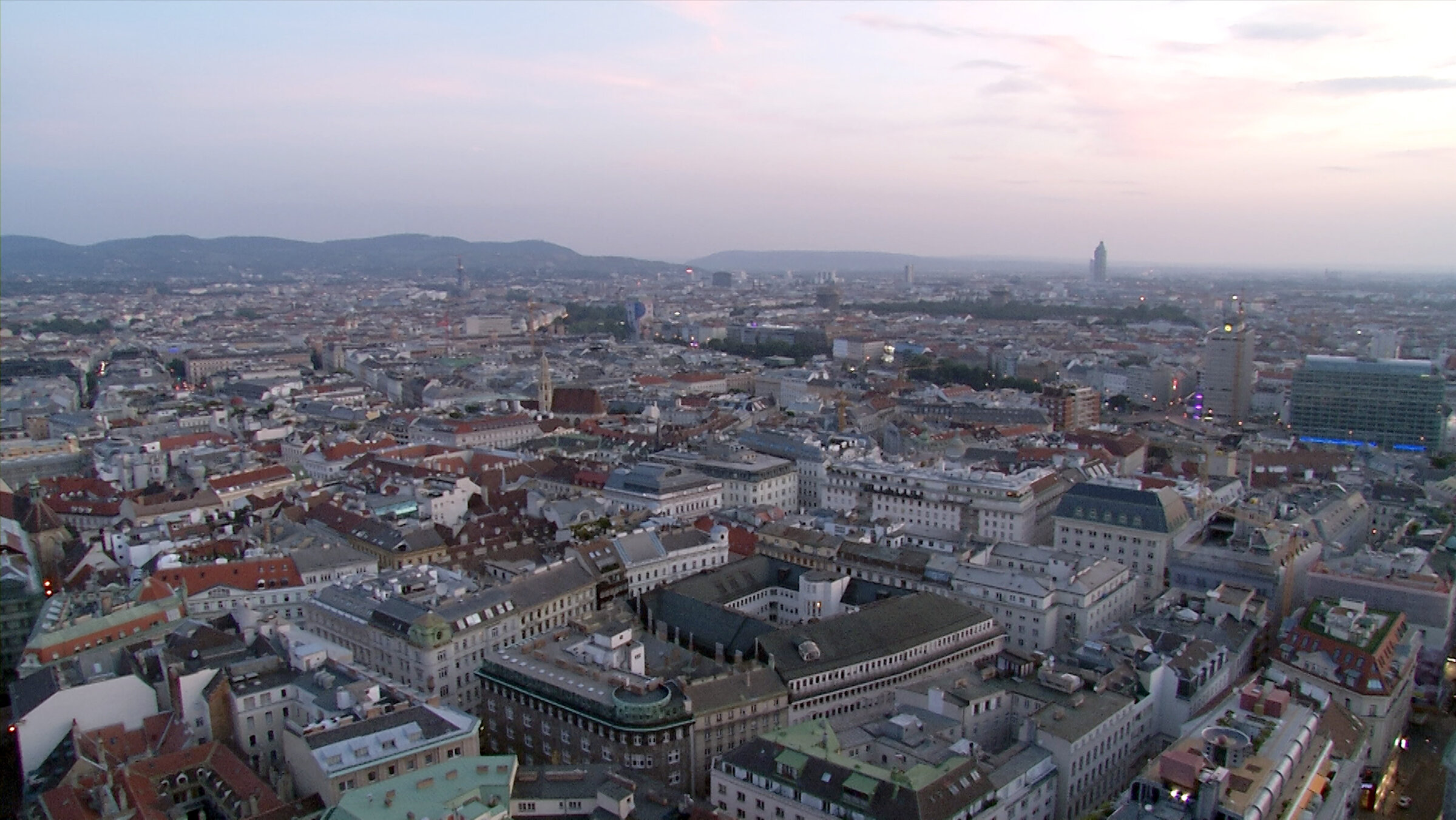 "Wien, wie es einmal war (1/3)": Panorama von Wien.