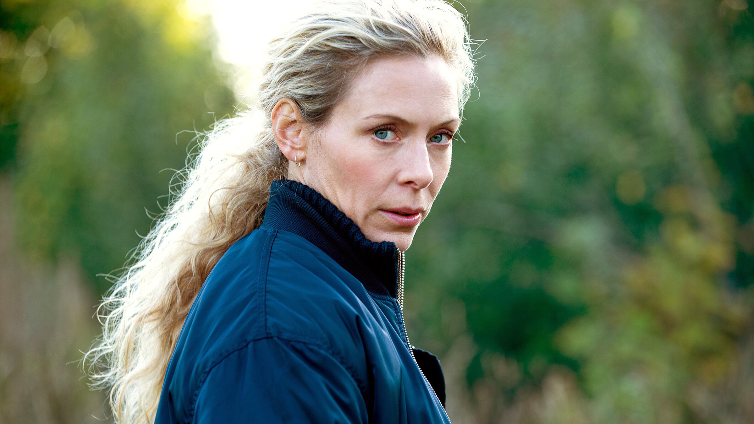 "Maria Wern, Kripo Gotland - Sturmfront": Mutig, entschlossen und konsequent – so geht Kommissarin Maria Wern (Eva Röse) ihre Fälle an.