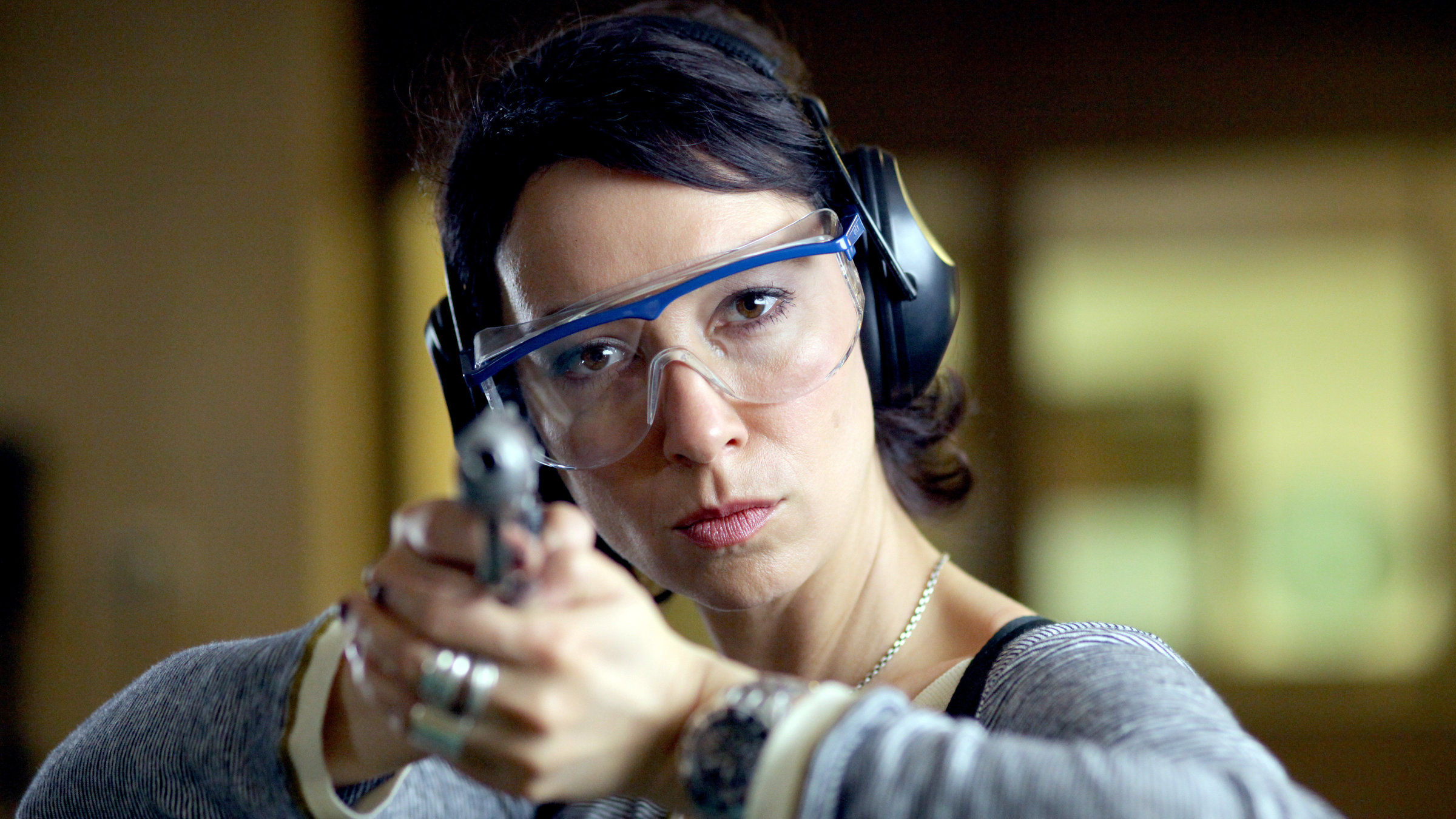 "Schnell ermittelt, Schuld" - Ursula Strauss (Angelika Schnell).