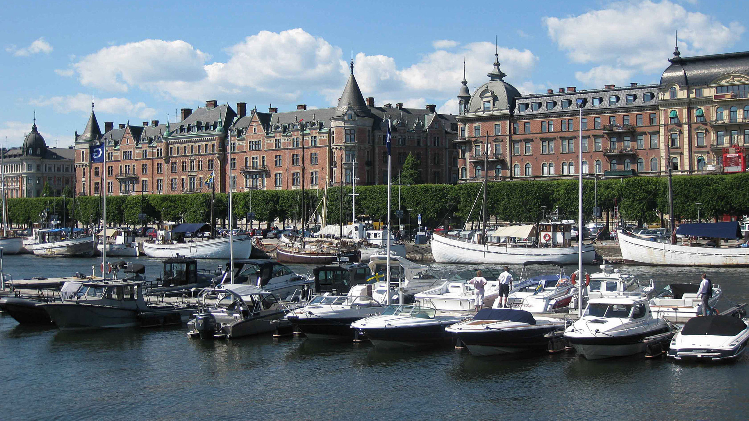 "Stockholm": Stockholms feinste Adresse: die Strandpromenade Östermalms.