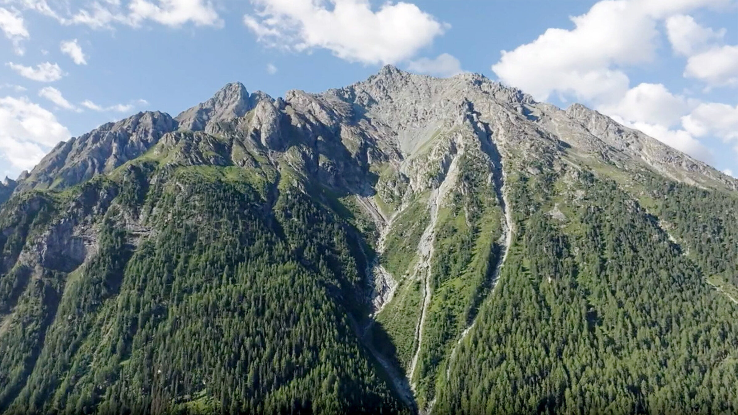 "Im Samnauntal": Das Samnaungebirge.