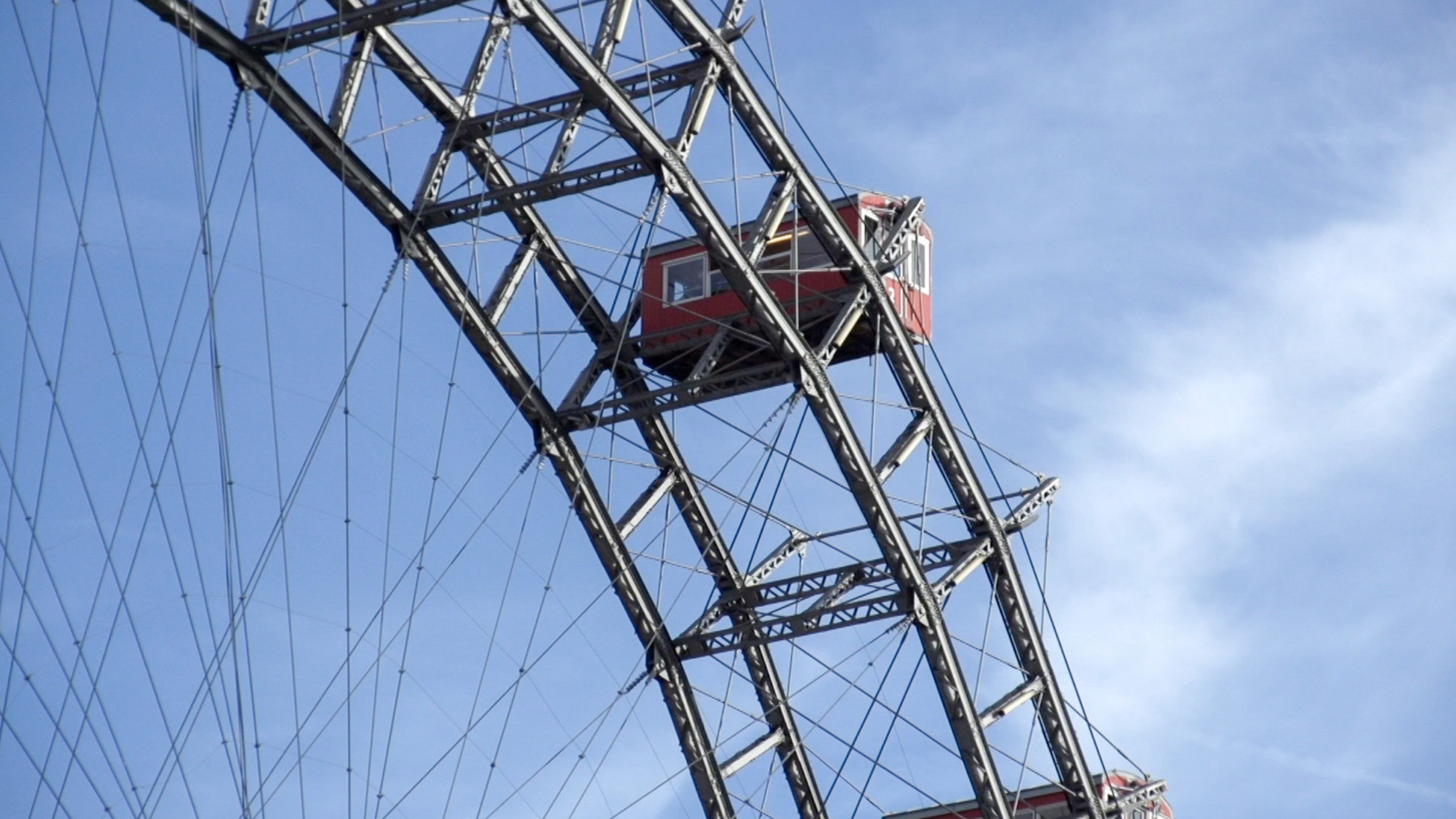 "Der Prater (2/3) - Der grüne Prater":  Das Wiener Riesenrad.
