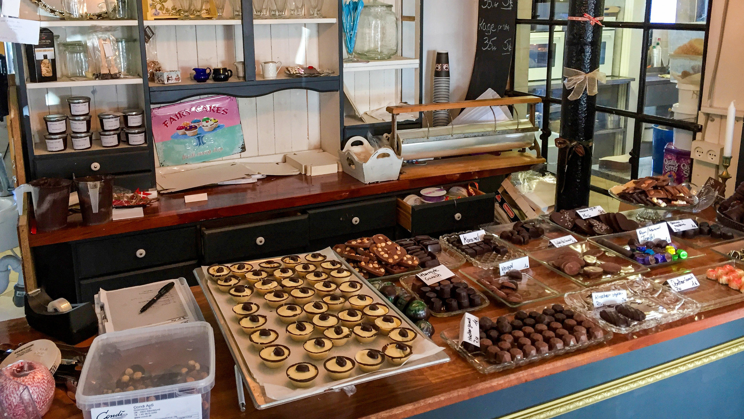 "Der Geschmack Europas - Der dänische Süden": Cafe Fruens Vilje in Rudböl.